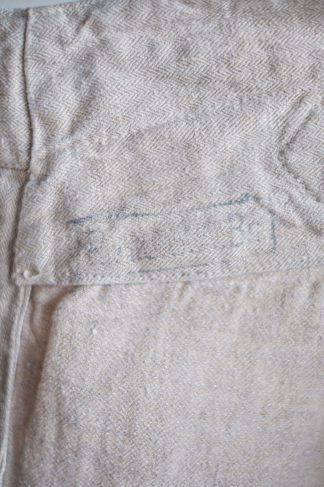 【~40's】WW2 German Army Drillich HBT Linen Trousers