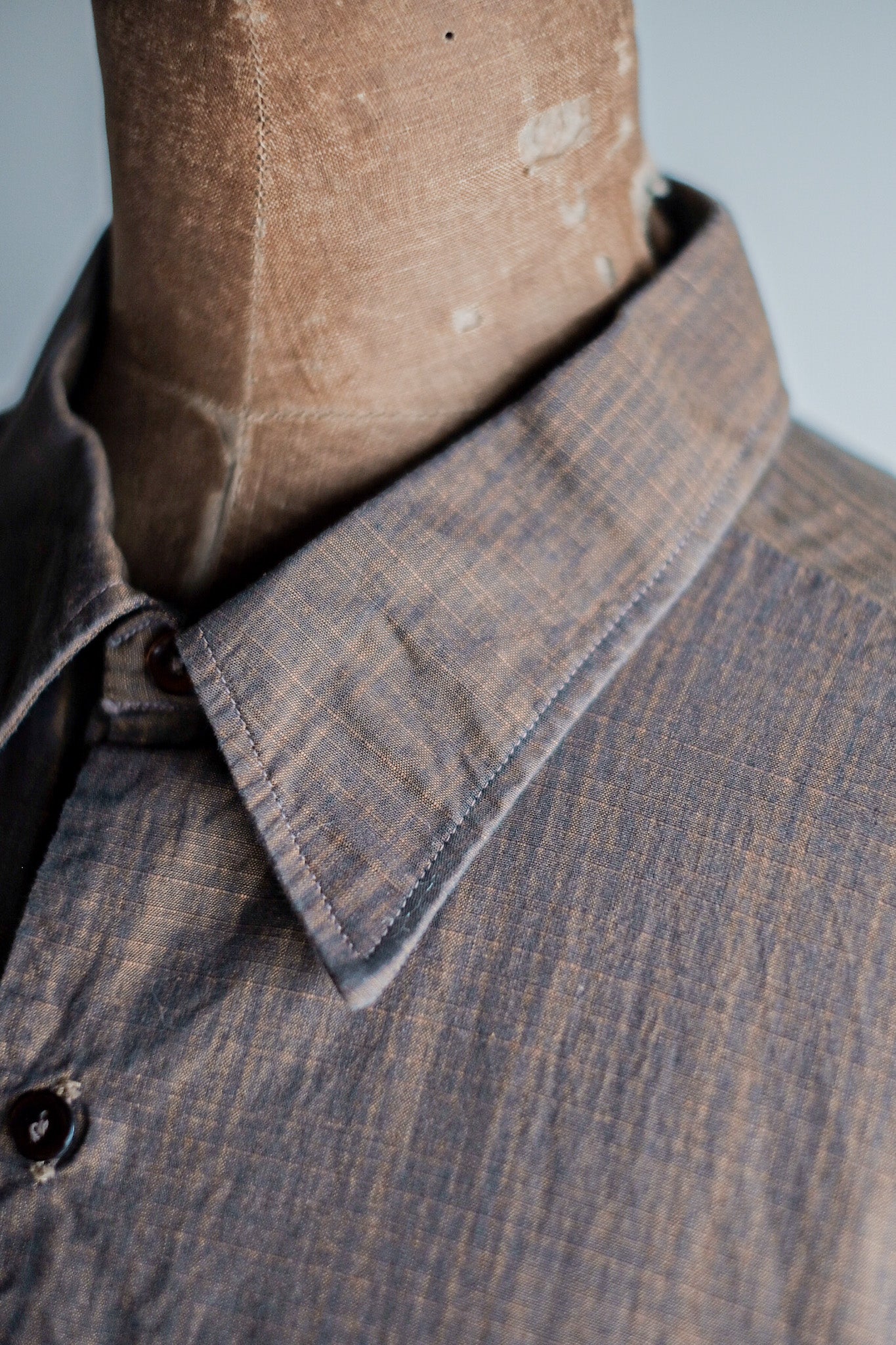 【~50's】French Vintage Grandpa Shirt