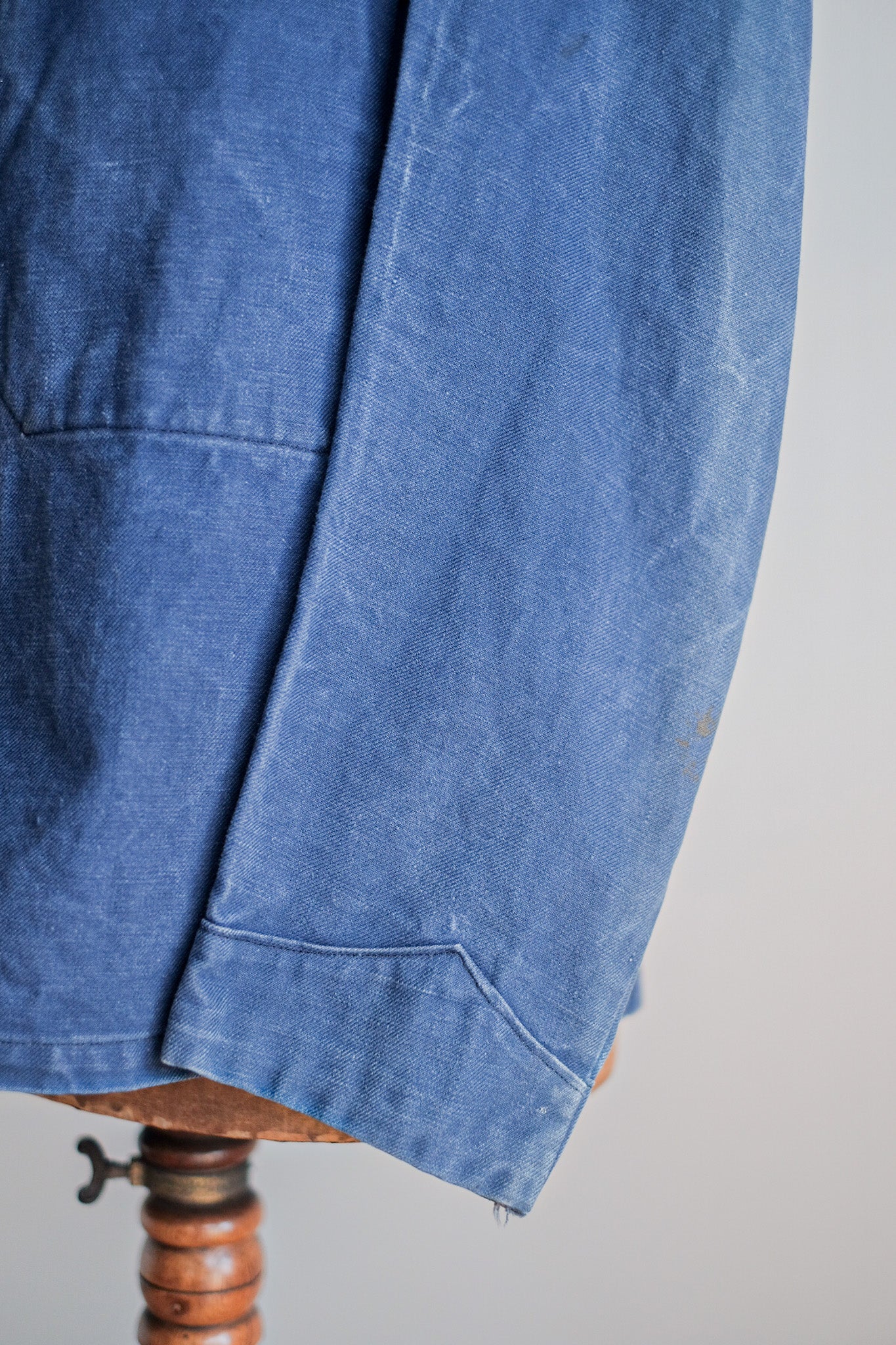 【~30's】French Vintage Indigo Metis Fireman Jacket