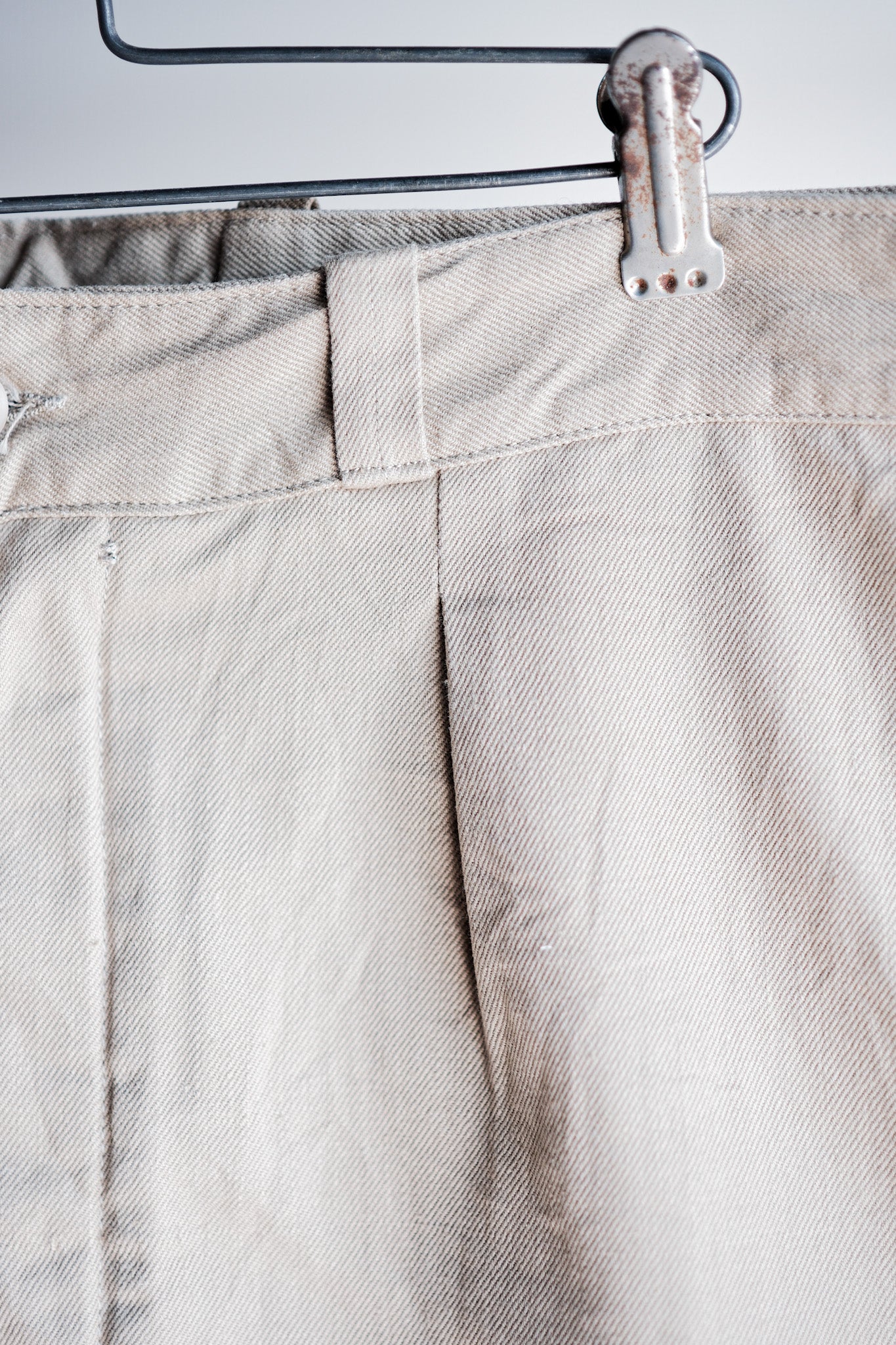 【~60's】French Army M52 Chino Trousers Size.35