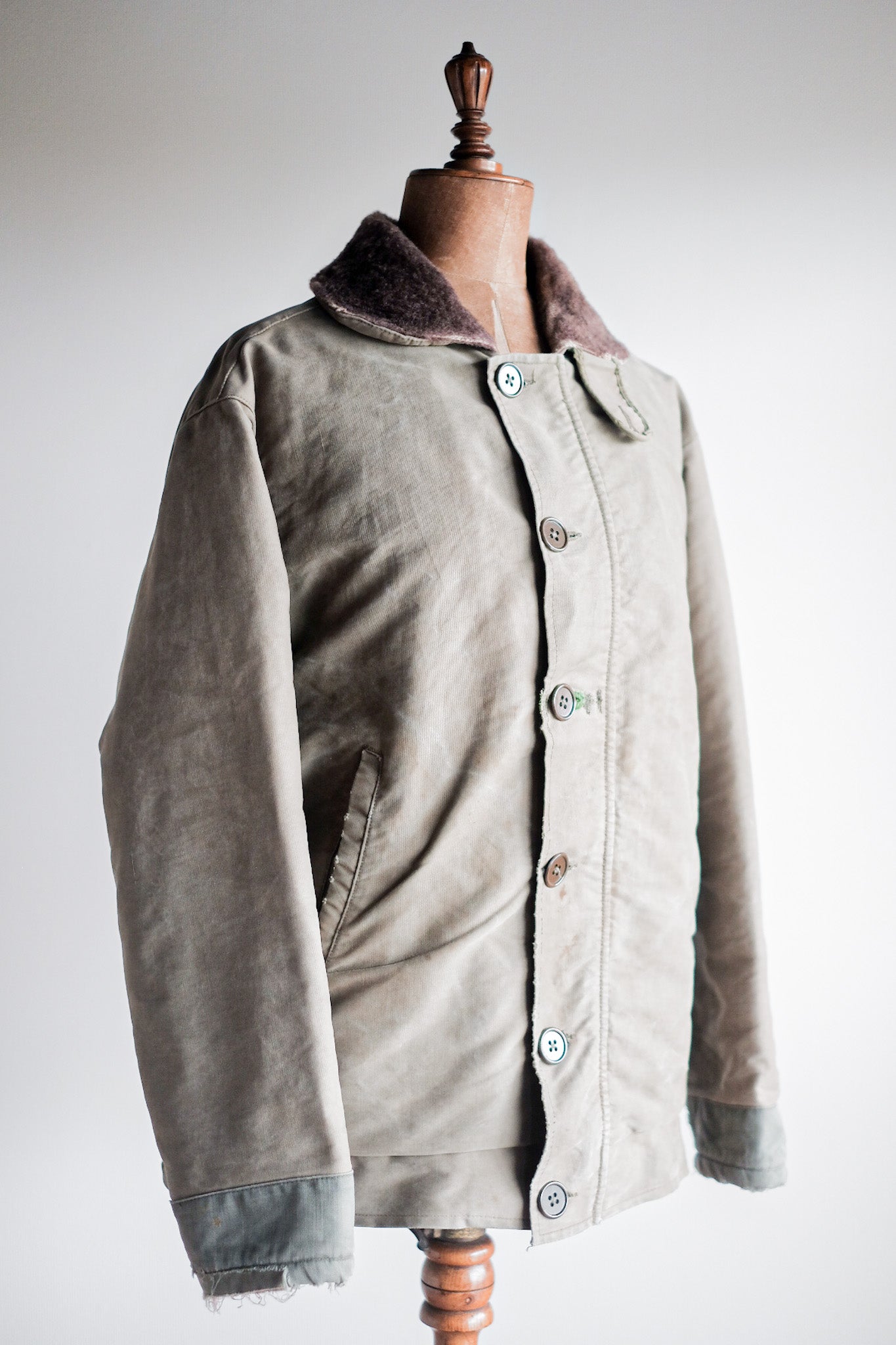【~60's】French Navy Marine Nationale Deck Jacket