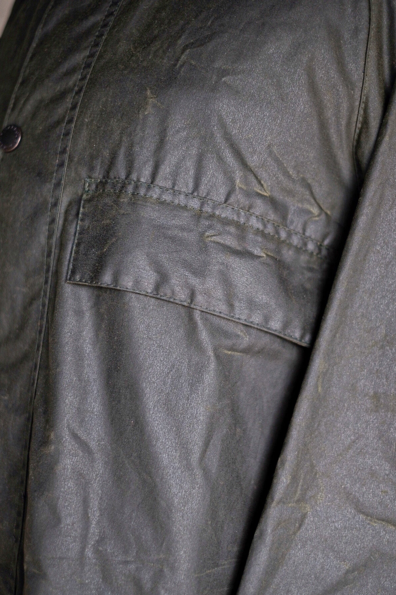 【~90's】Vintage Barbour "SPEY" 3 Crest Size.MEDIUM "Dead Stock"