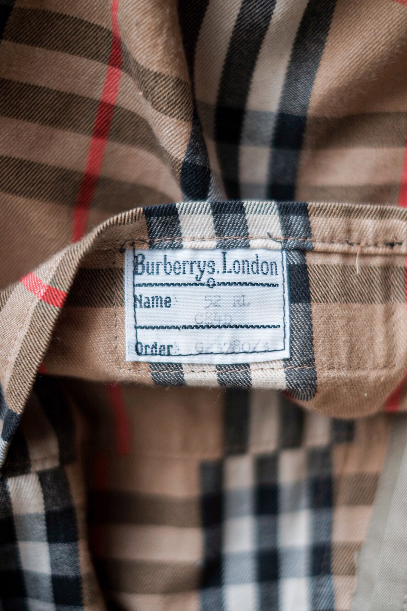 【~80's】Vintage Burberry Single Raglan Rider Coat C100 "HANS ALFRED TERNER 別注"
