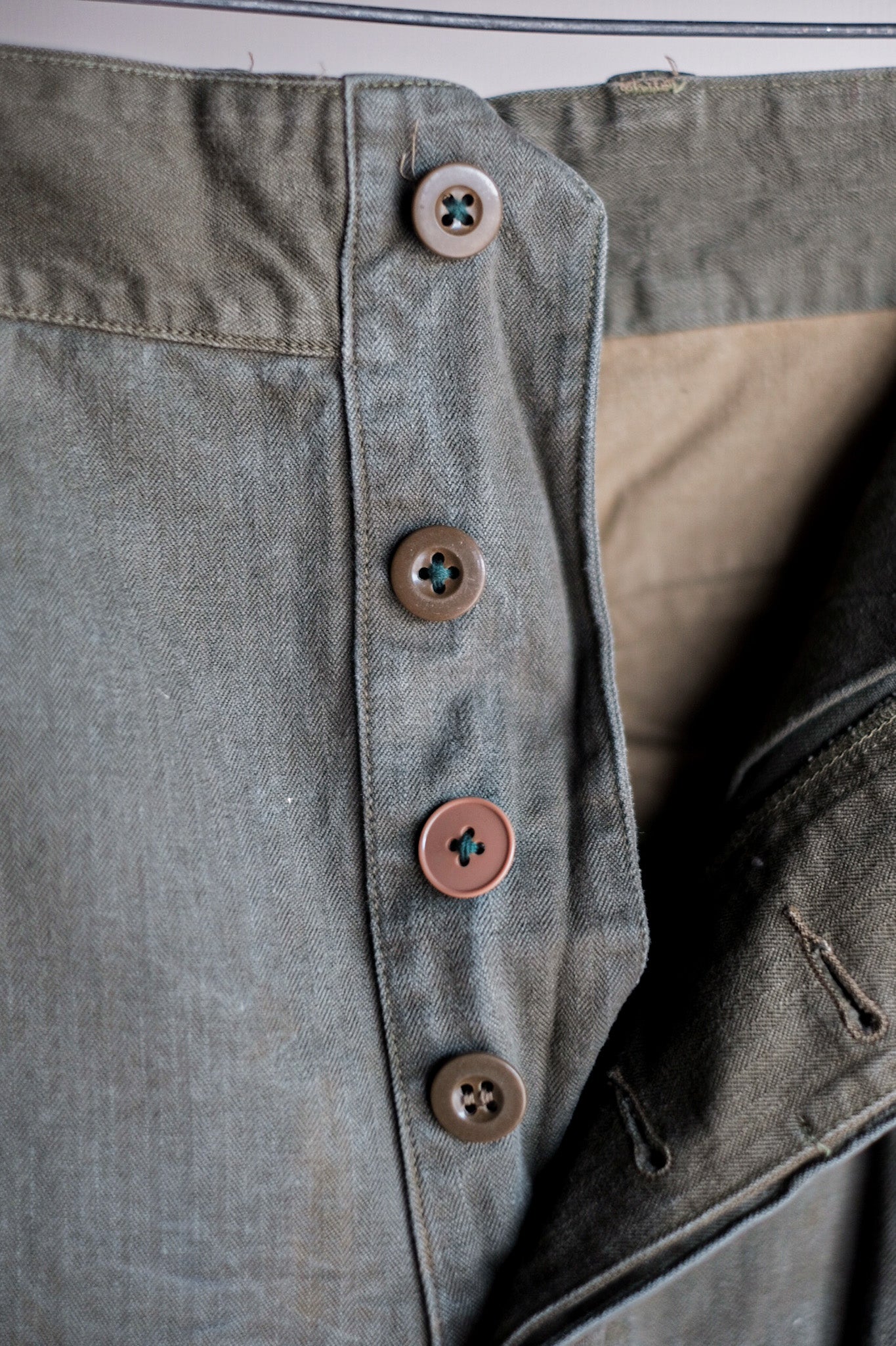 【~60's】French Army M47 Field Trousers Size.21
