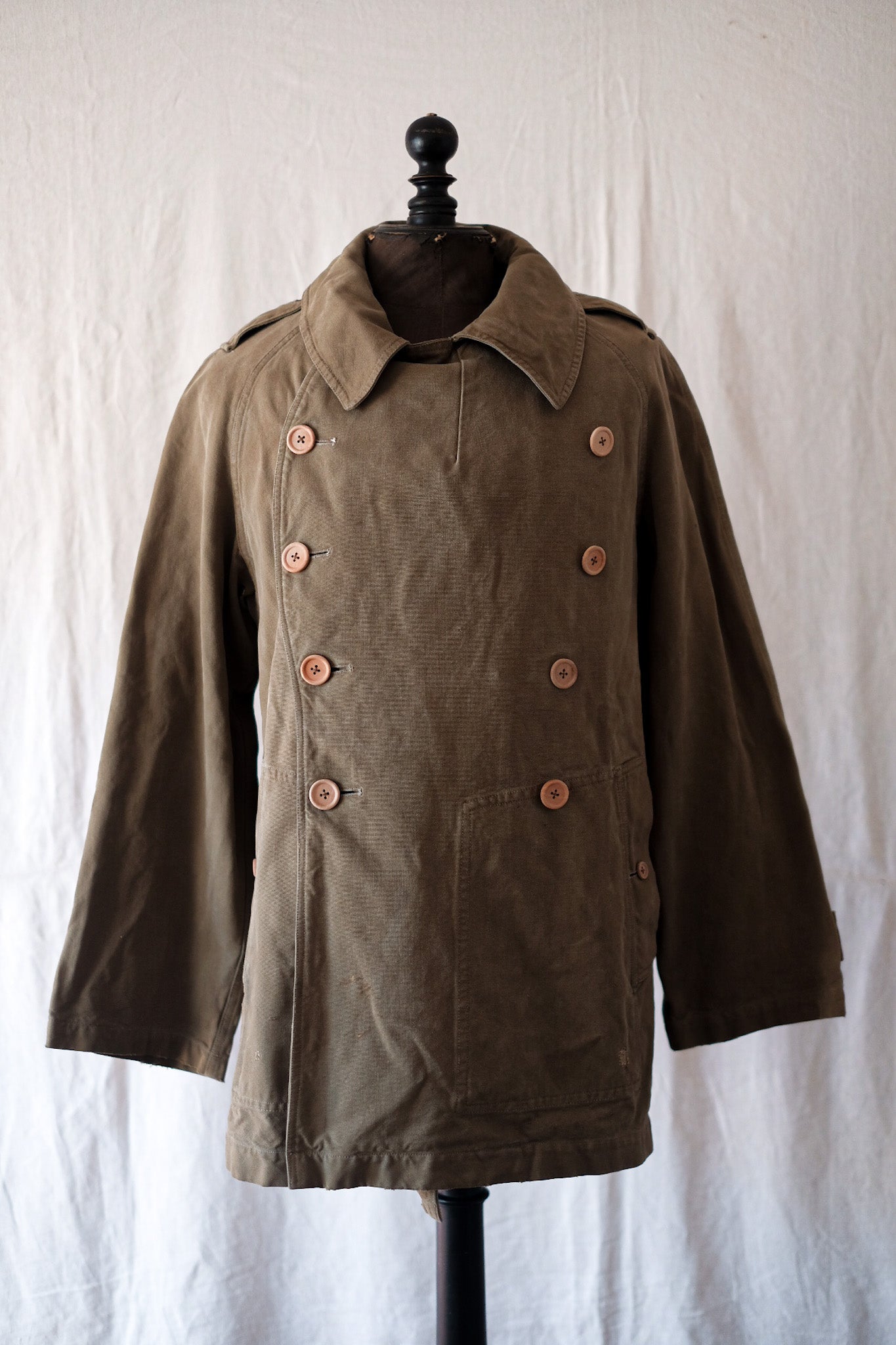 40's] French Army M38 Motorcycle Jacket 