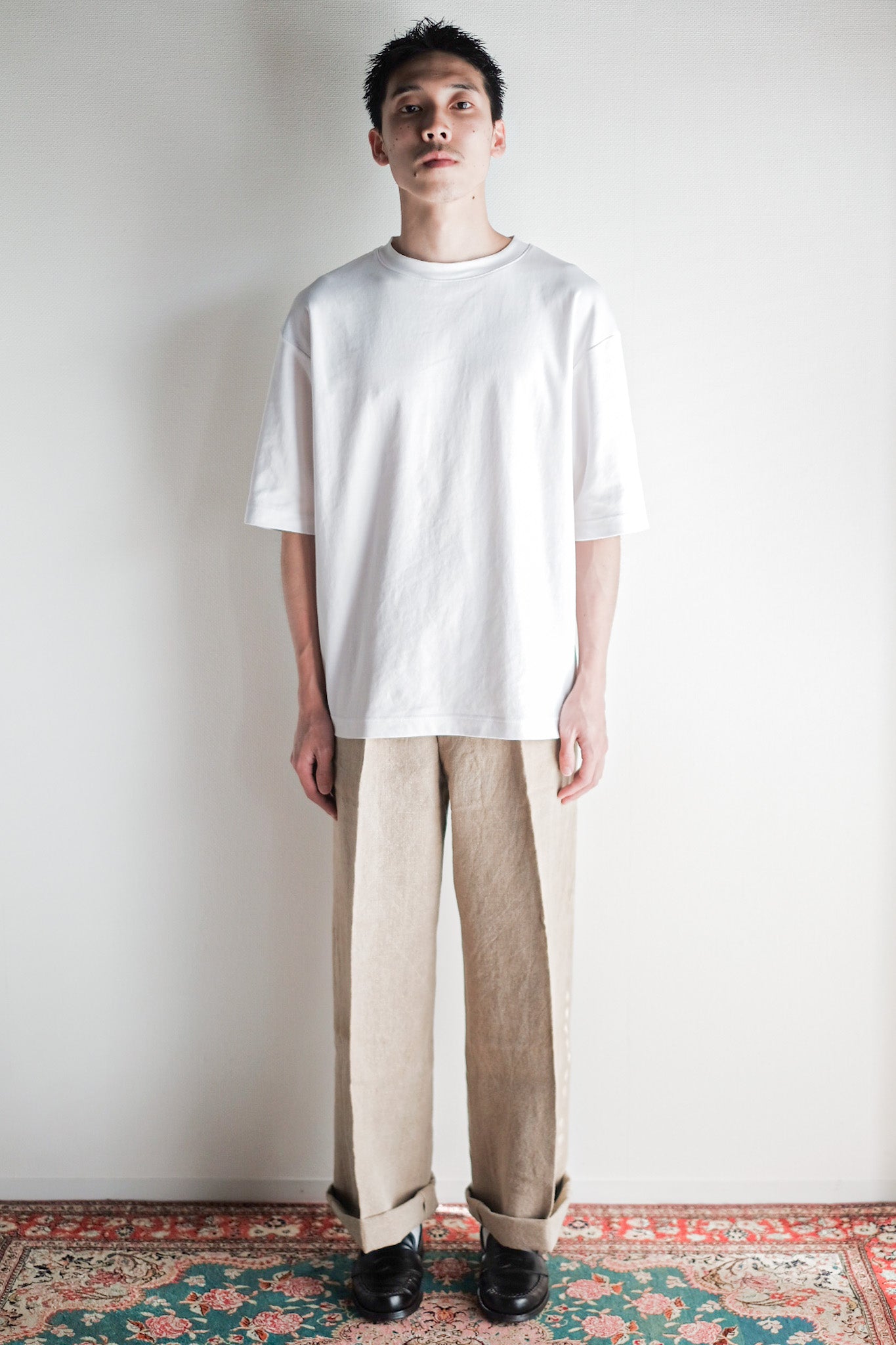 【~40's】French Vintage Linen Trousers