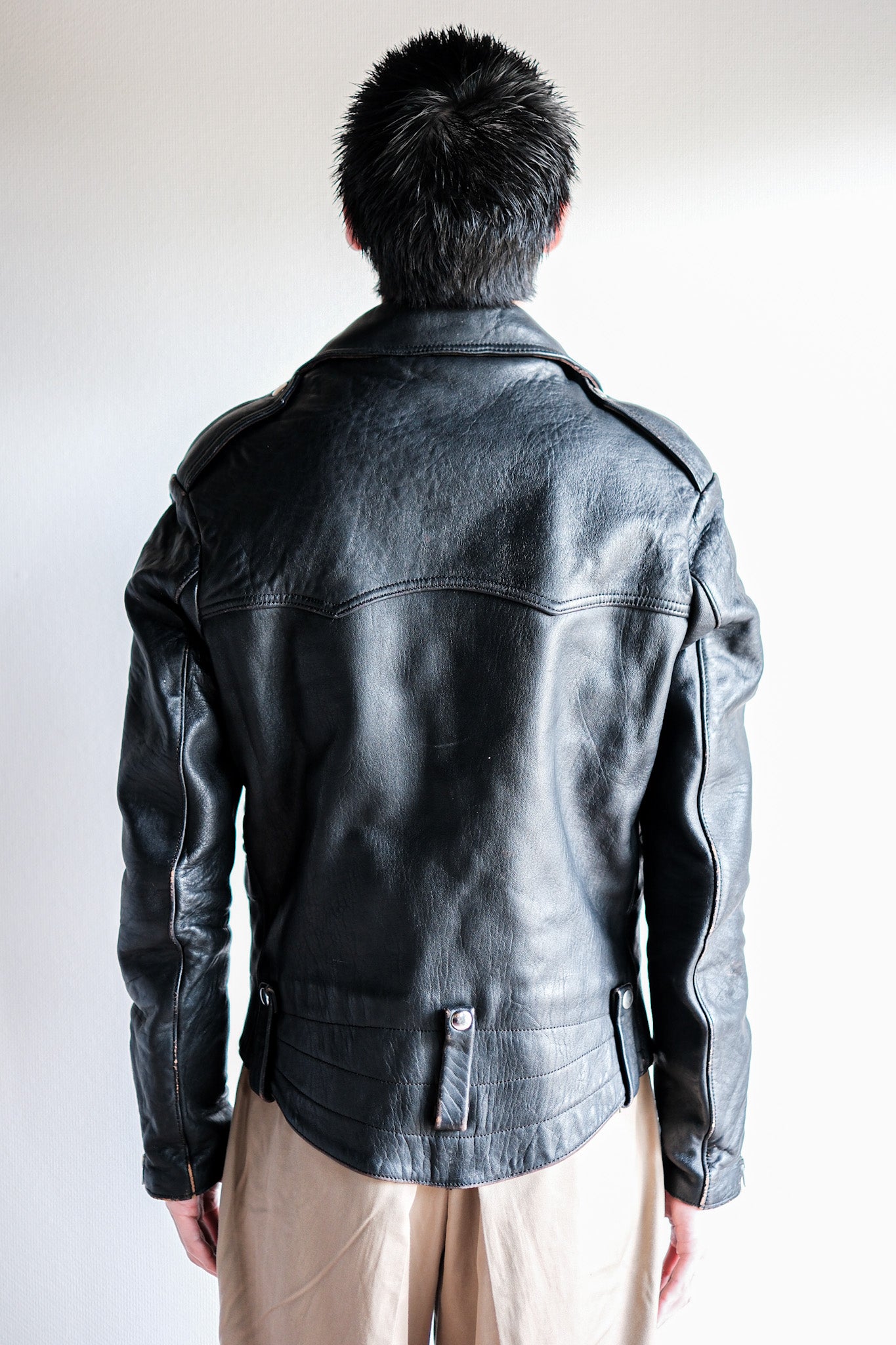 【~70’s】Lewis Leathers Riders Jacket Size.36 “Thunder Bolt”