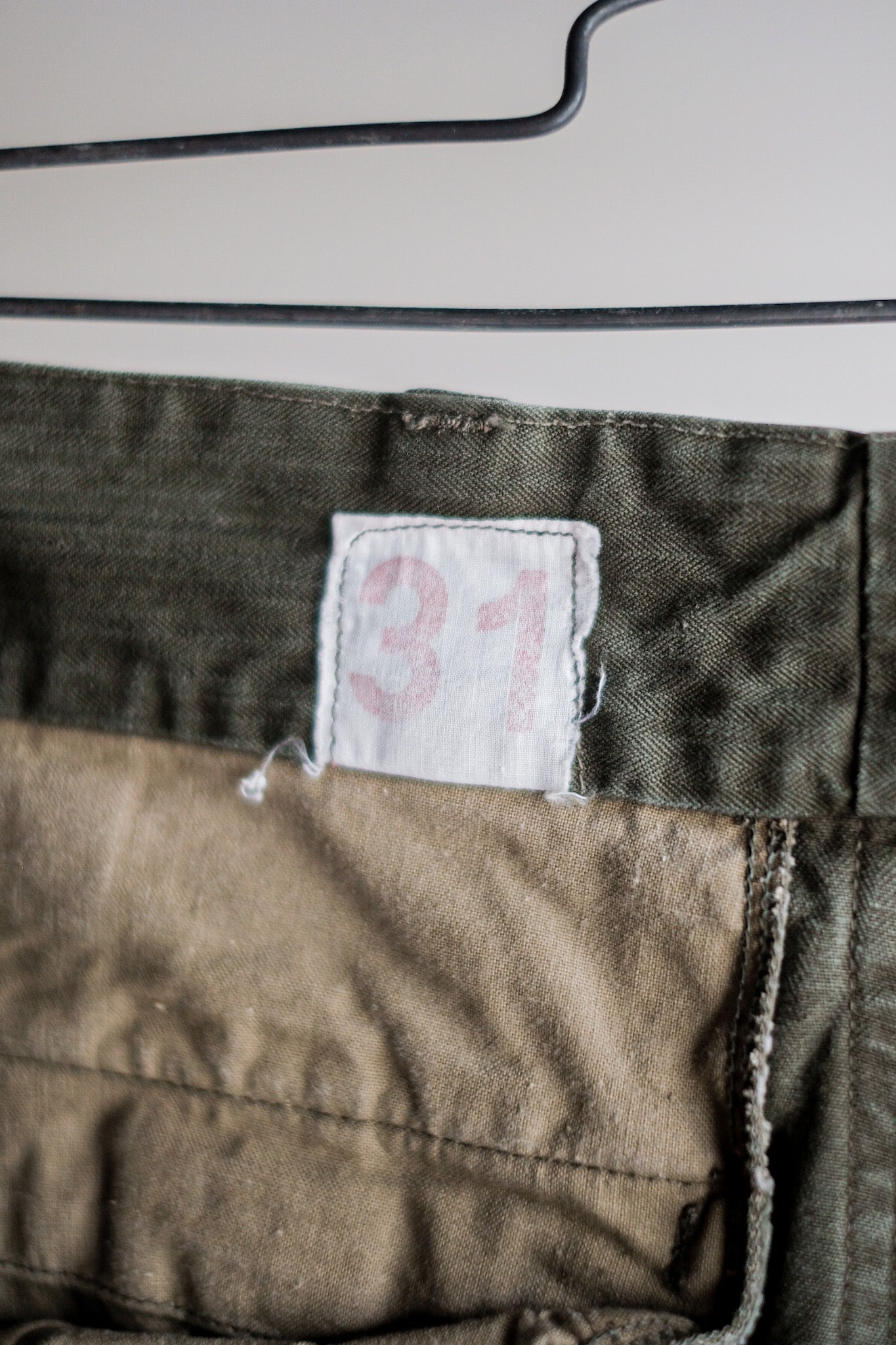【~60's】French Army M47 Field Trousers Size.31