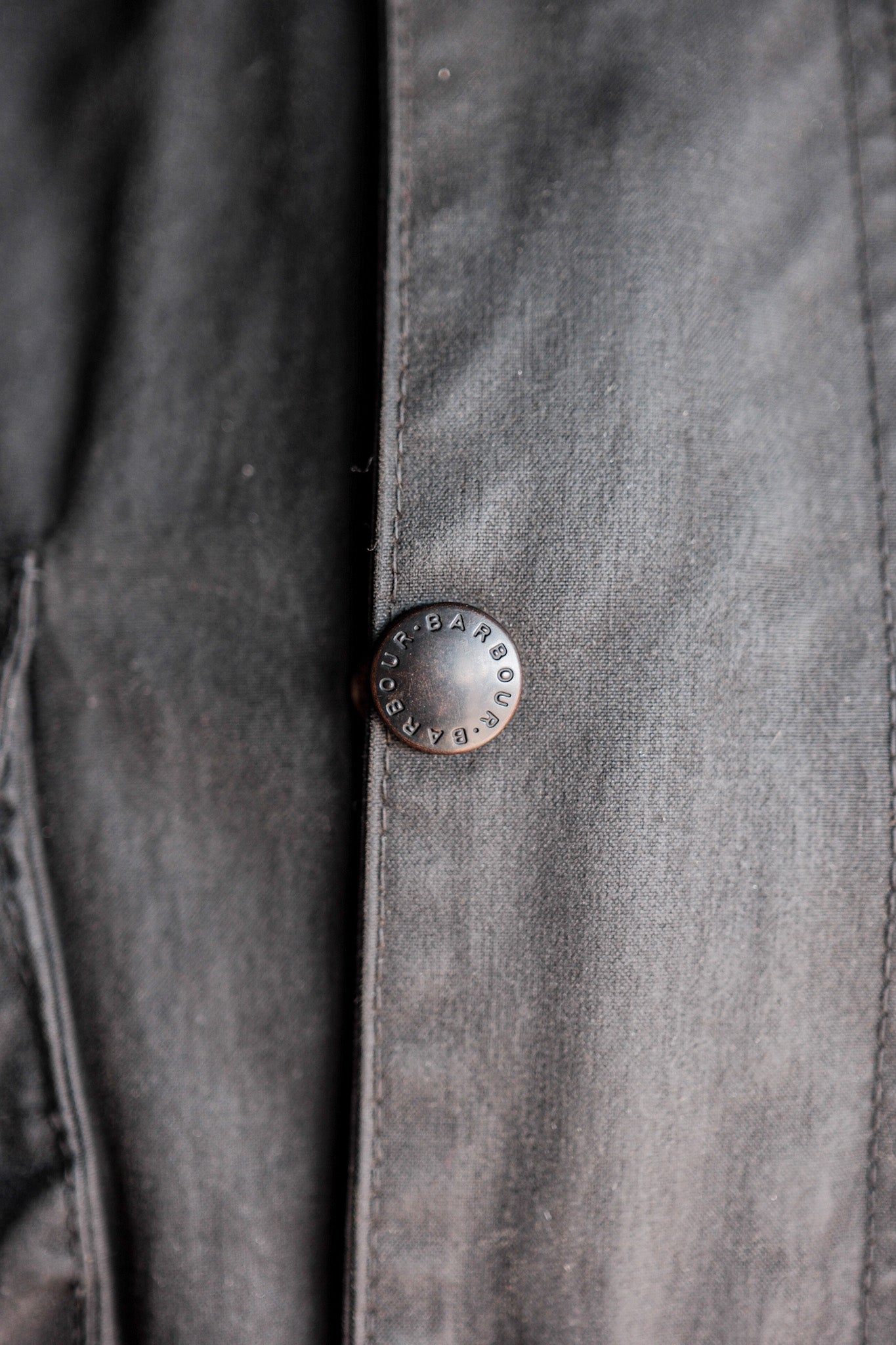 【~80's】Vintage Barbour "INTERNATIONAL SUIT" With Liner 2 Crest Size.40