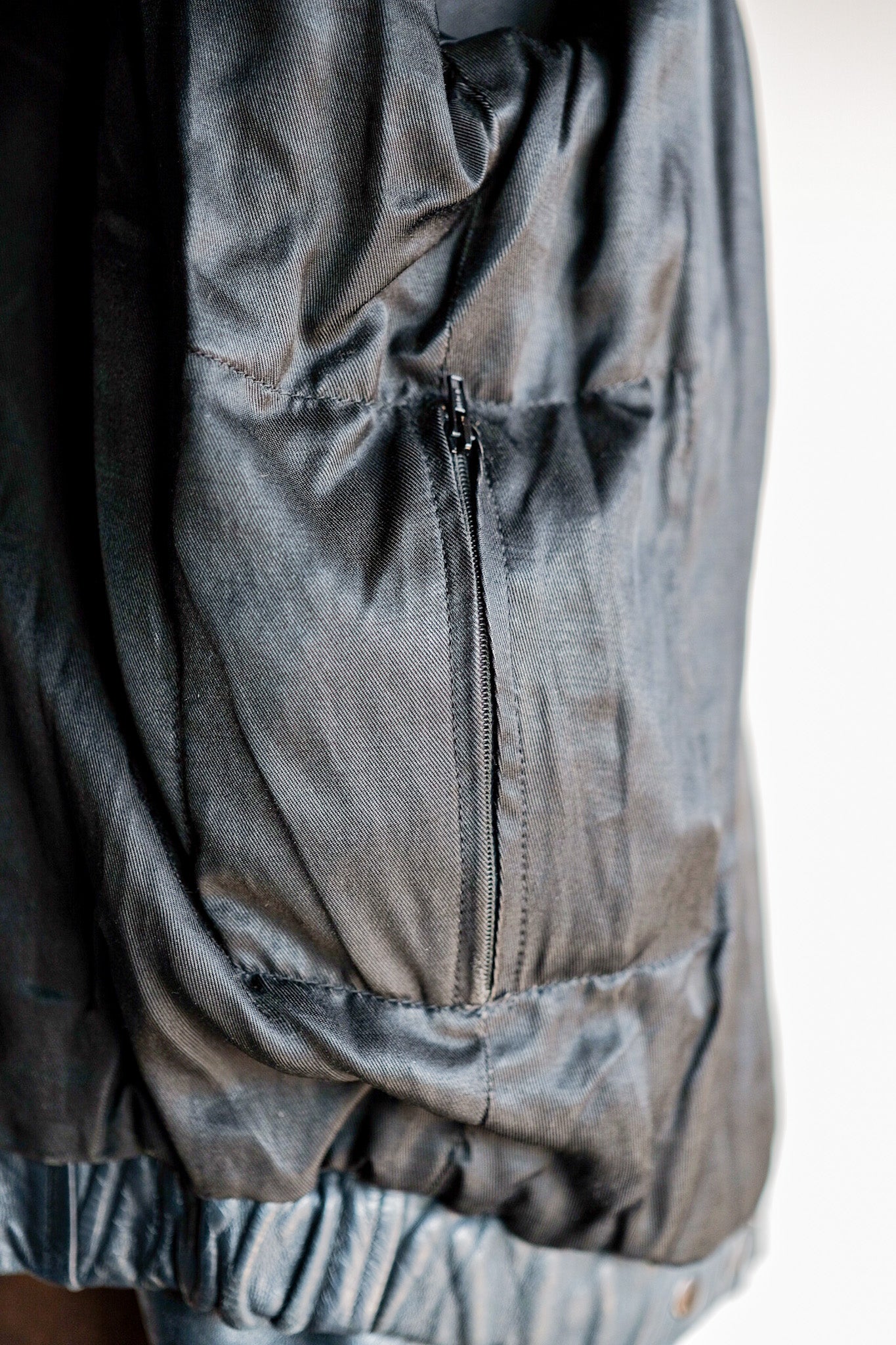 【~70's】French Air Force Pilot Leather Jacket