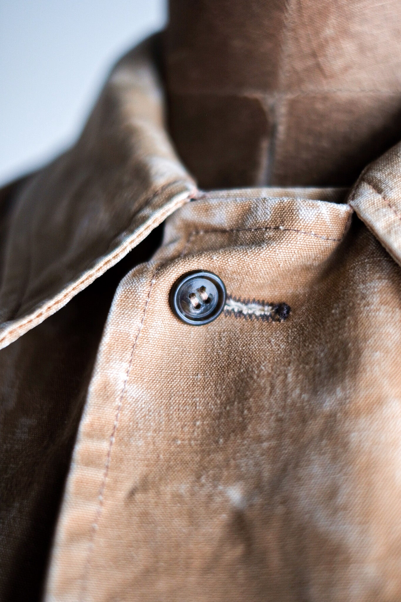 【~40's】French Vintage Cotton Canvas Hunting Jacket