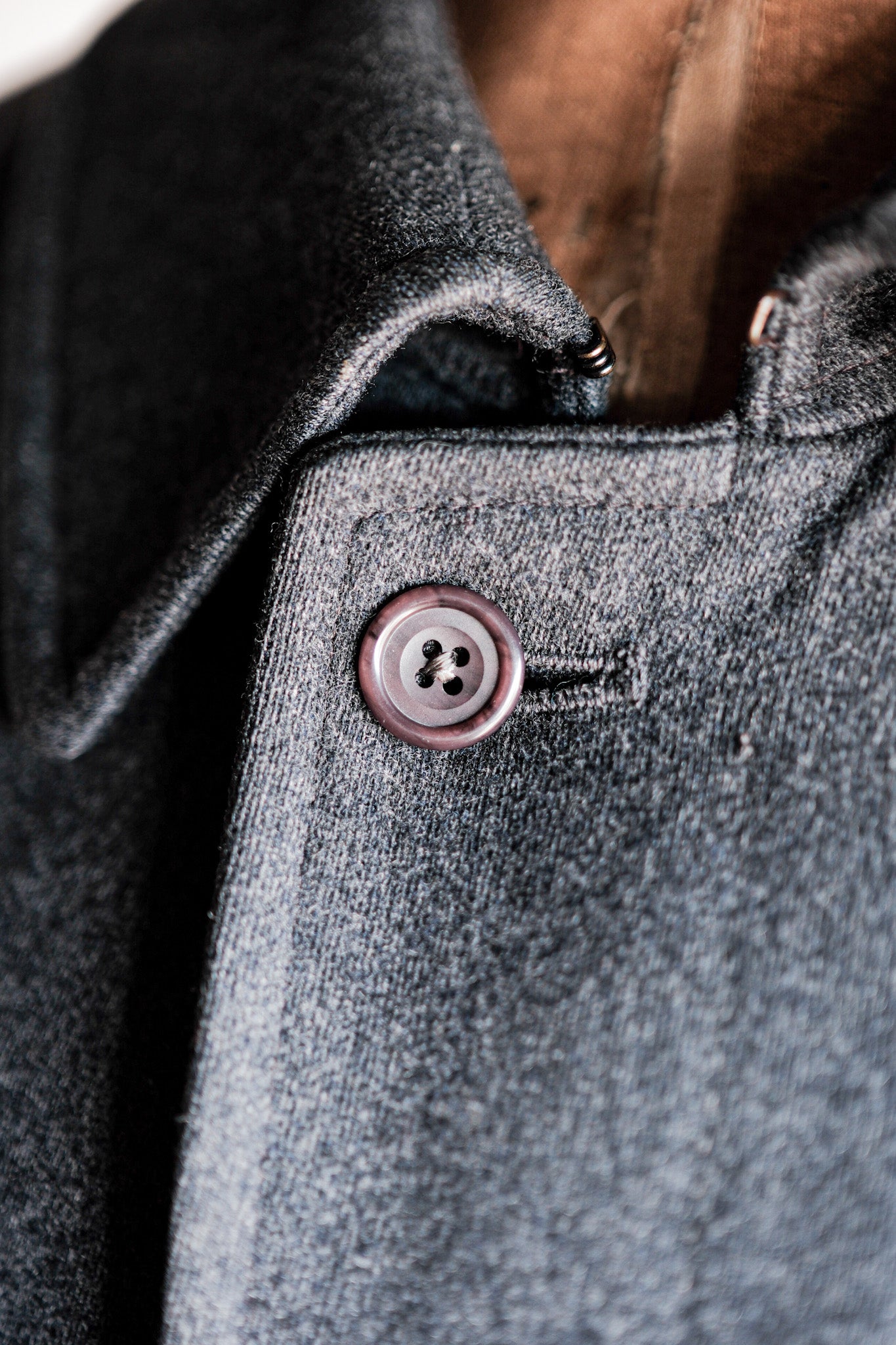 【~70's】Vintage Aquascutum Single Raglan Wool Rider Coat