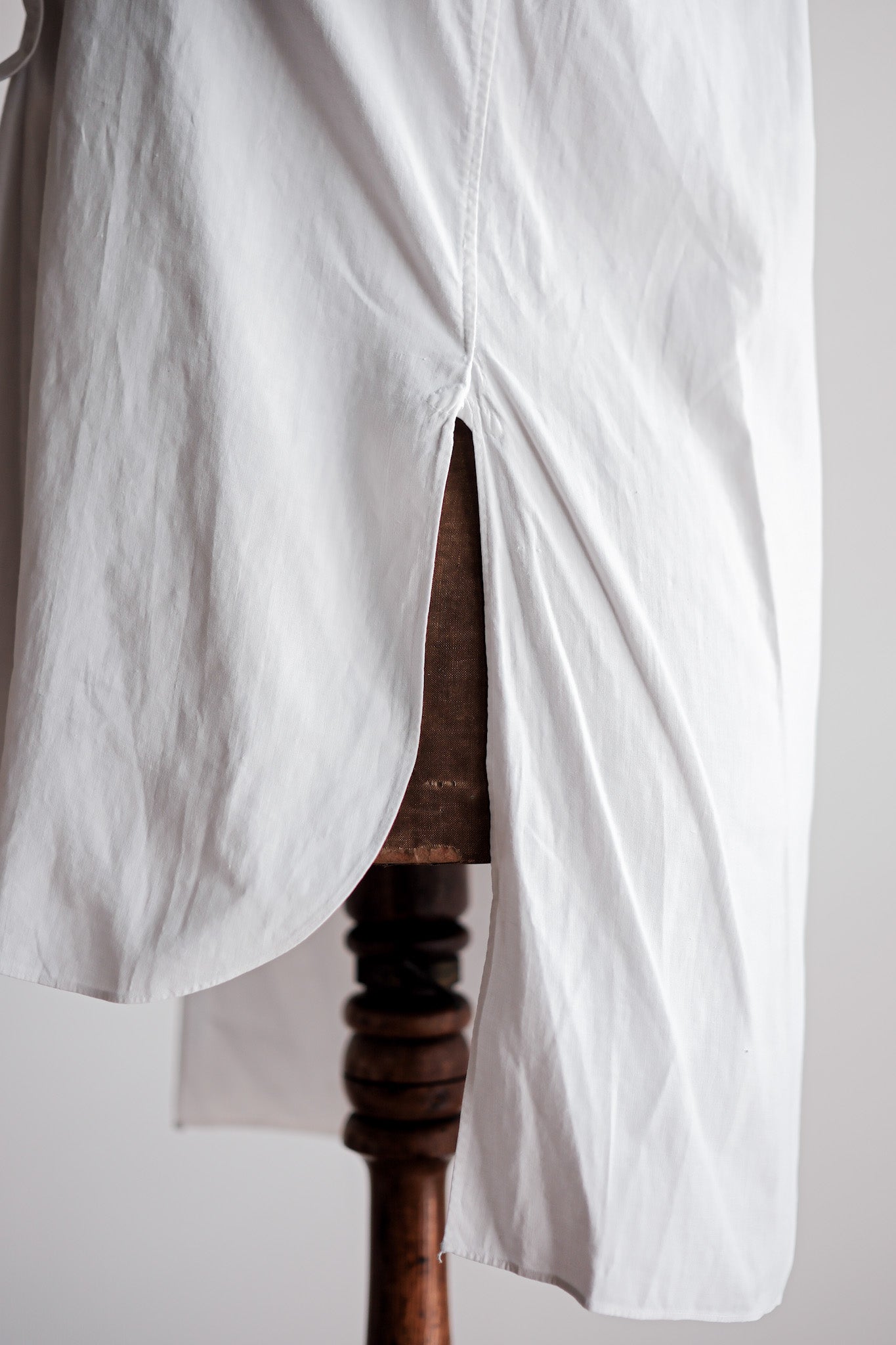 【~30's】French Vintage Cotton Dress Shirt "Belle Jardiniere"