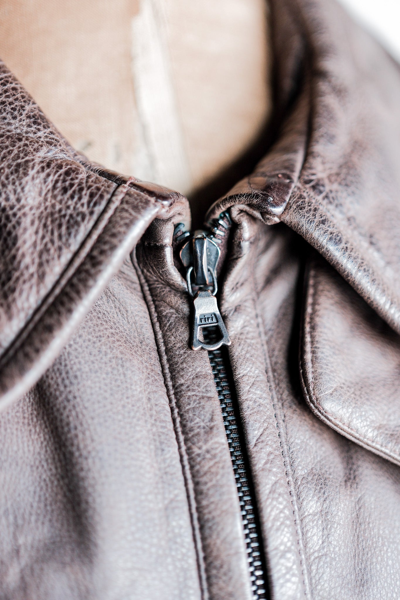 【~90's】Old SERAPHIN Leather Jacket Size.52