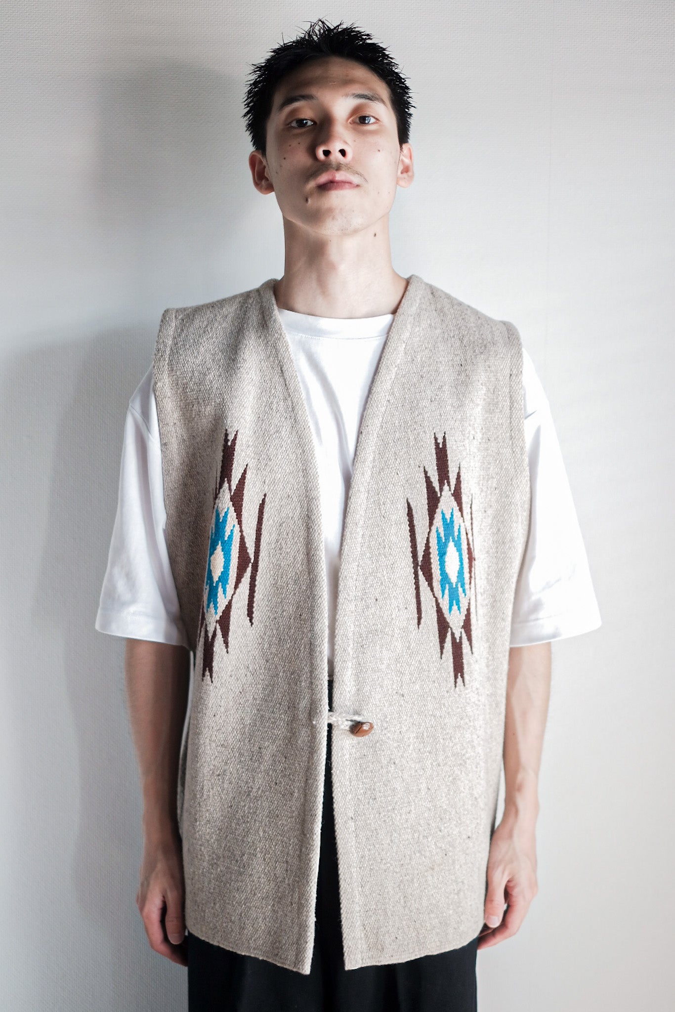 【~40's】Vintage Ortega's Chimayo Wool Vest