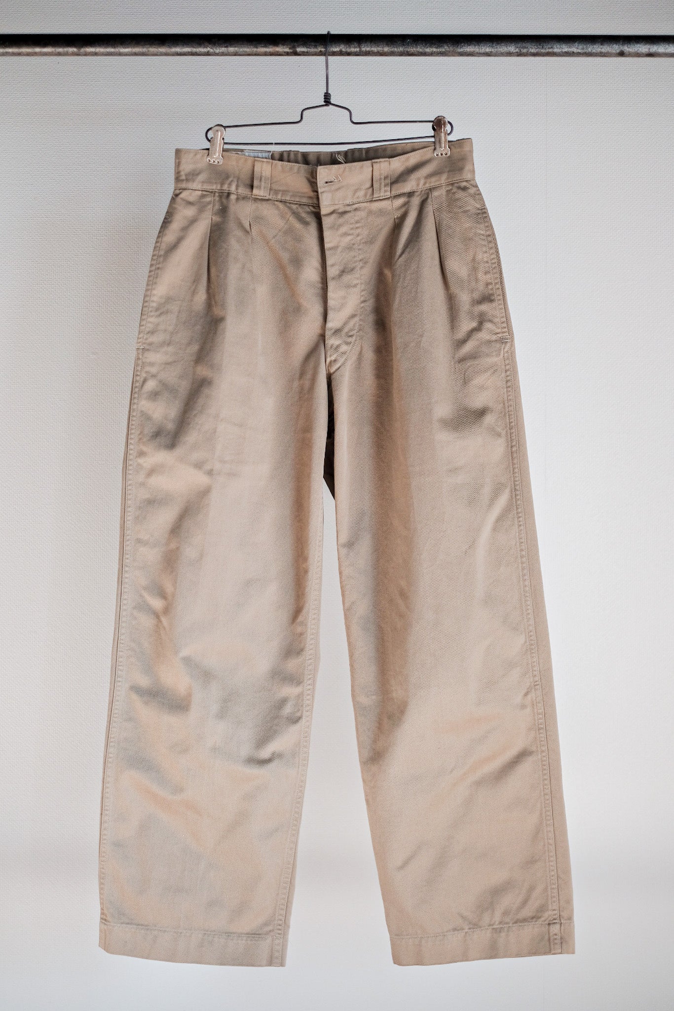 【~60's】French Army M52 Chino Trousers Size.21