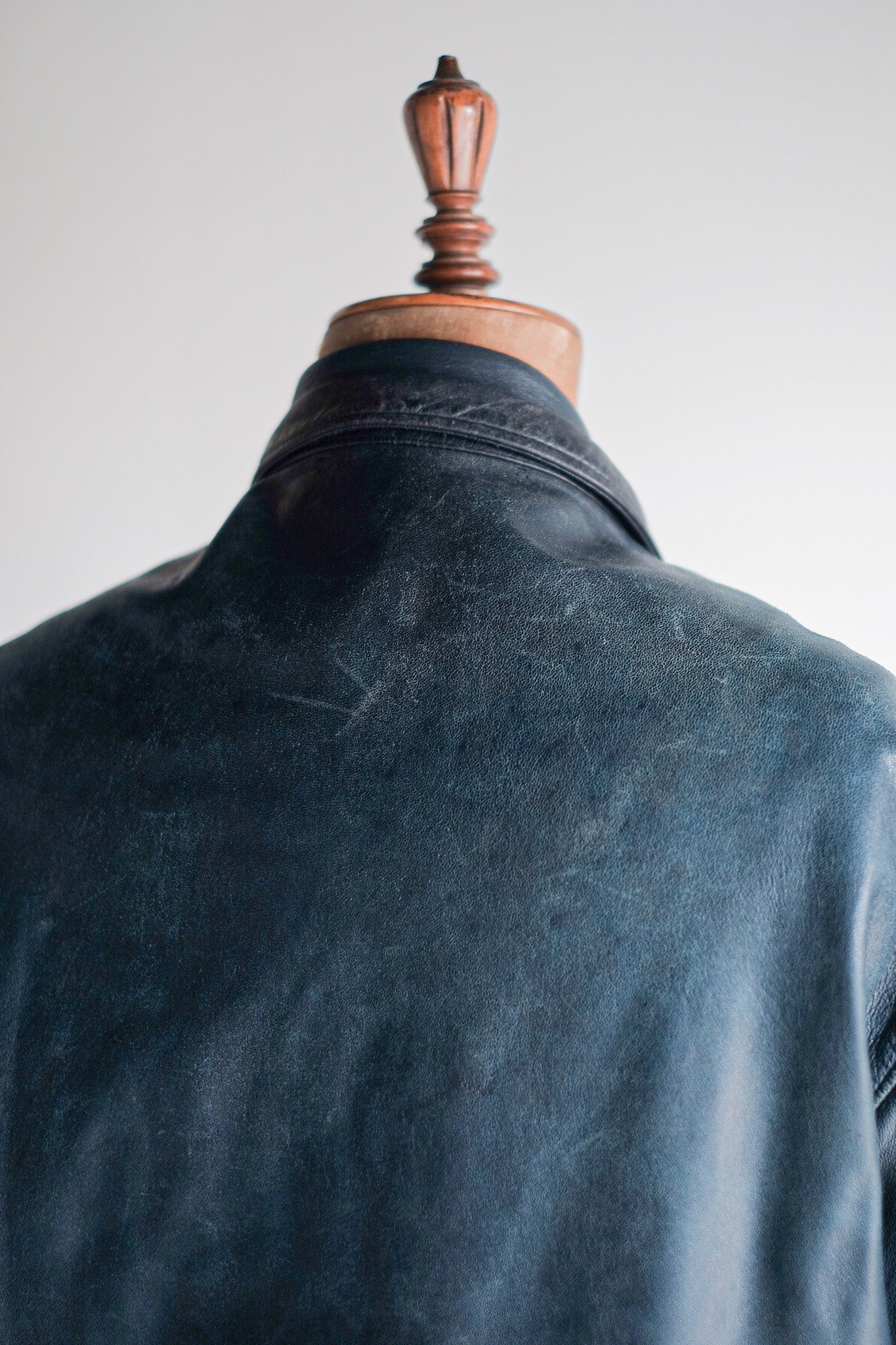 【~80's】French Air Force Pilot Leather Jacket