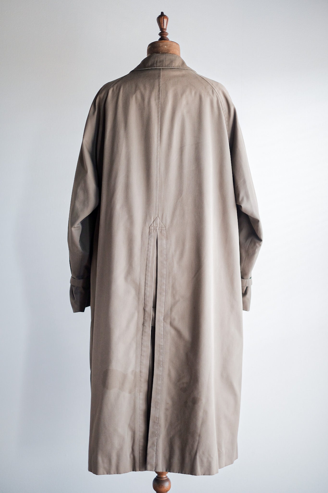 【~70's】Vintage Burberry's Single Raglan Rider Coat With Liner "JENS SORENSEN & CO. 別注"