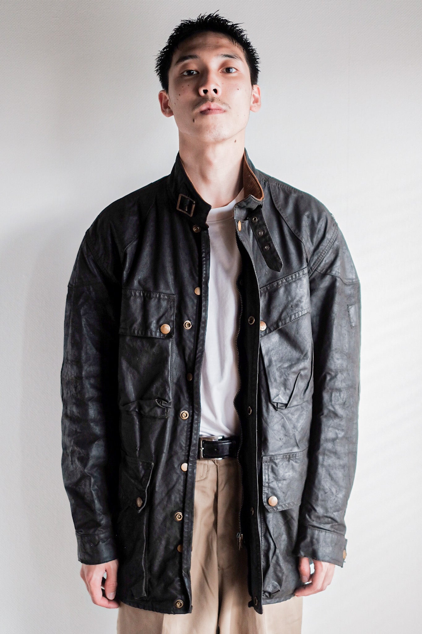【~60's】Vintage Belstaff Waxed Jacket "TRIALMASTER" "Red Tag"