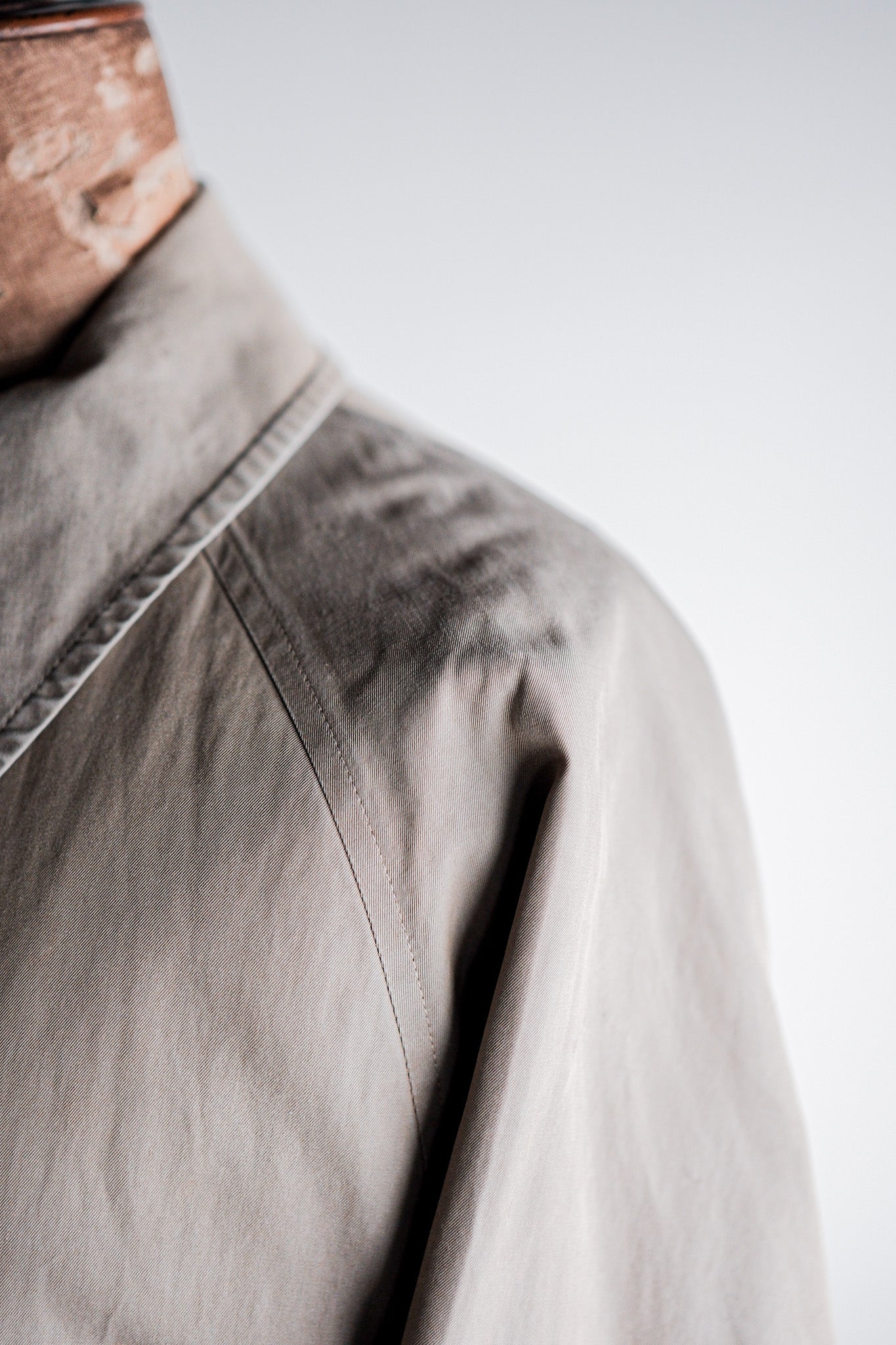 【~80's】Vintage Burberry's Single Raglan Balmacaan Coat C100 Size.48REG