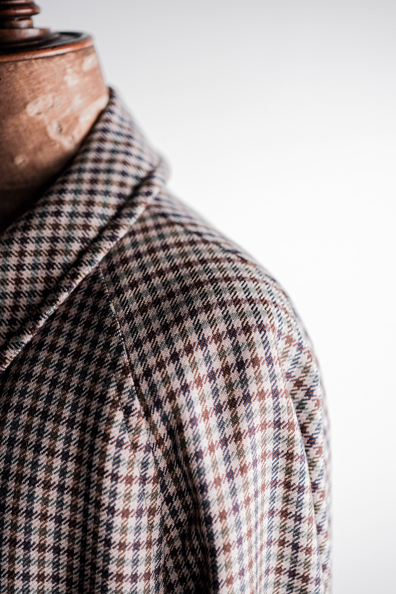 【~80's】Vintage Burberry's Single Raglan Wool Balmacaan Coat Size.56REG