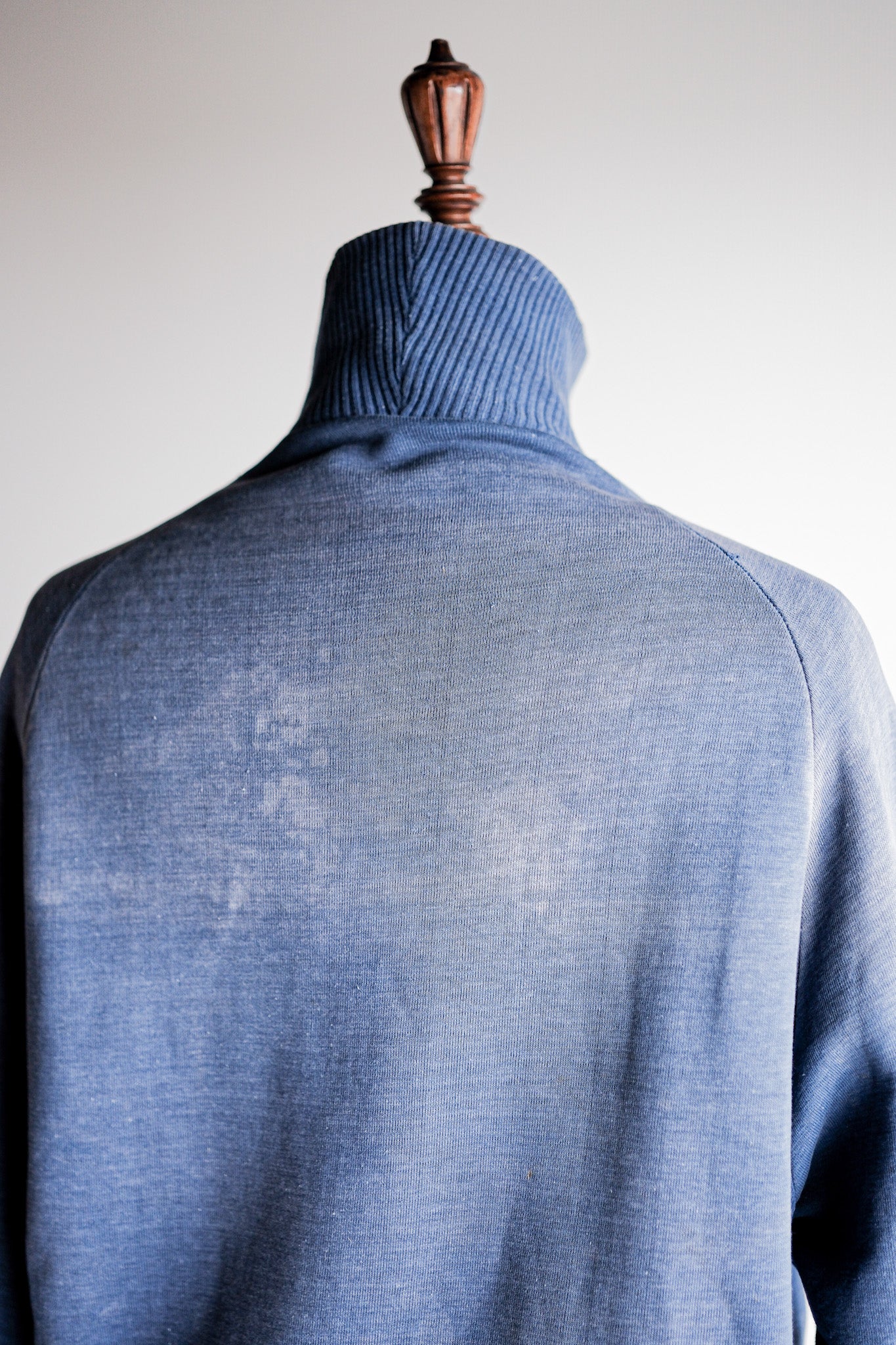 【~60's】French Vintage Full Zip Cotton Sweatshirt