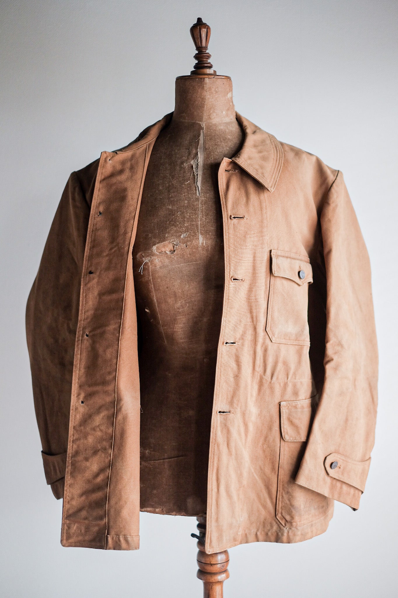 【~30’s】French Vintage Cotton Hunting Jacket