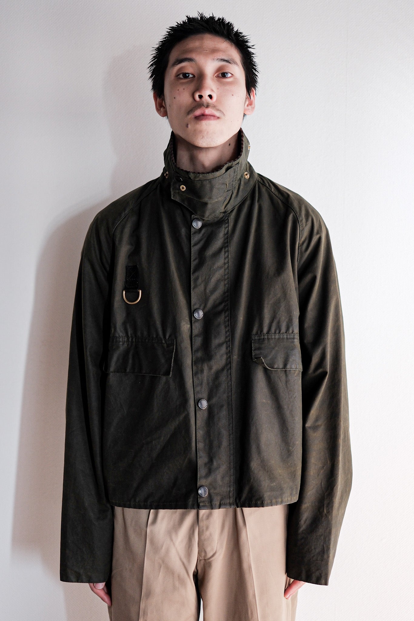 【~90's】Vintage Barbour "SPEY JACKET" 3 Crest Size.LARGE