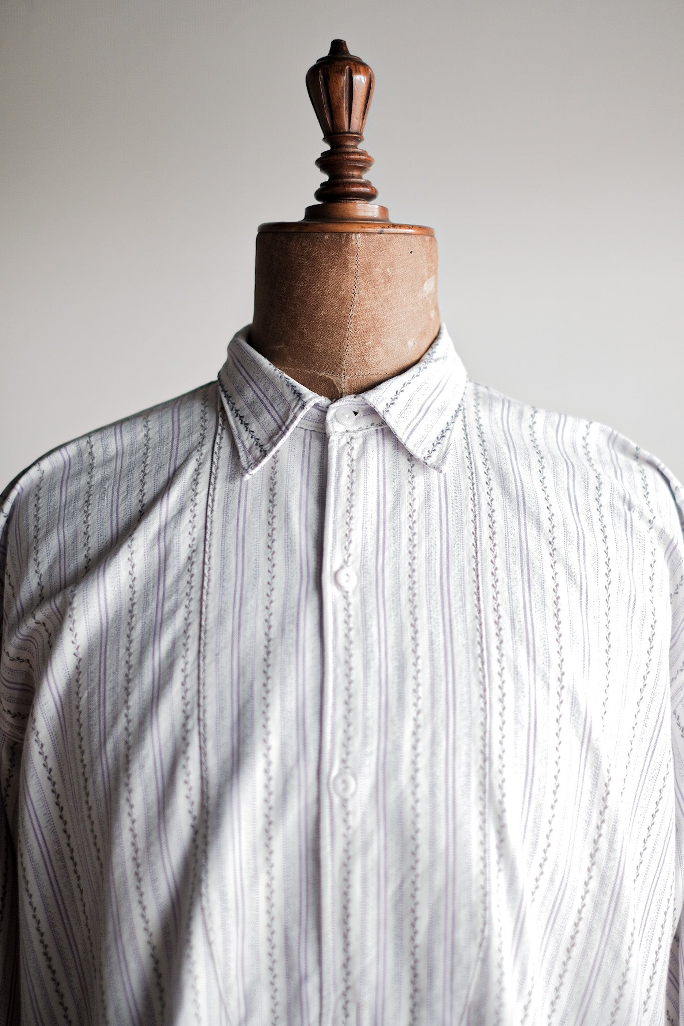 【~20's】French Vintage Grandpa Shirt