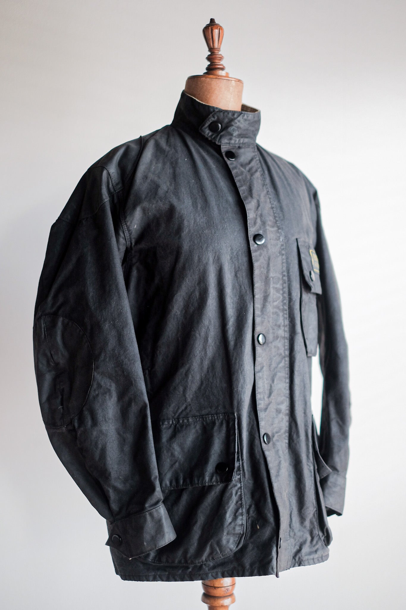【~70's】Vintage Barbour Waxed Jacket "Unknown Model" 1 Crest