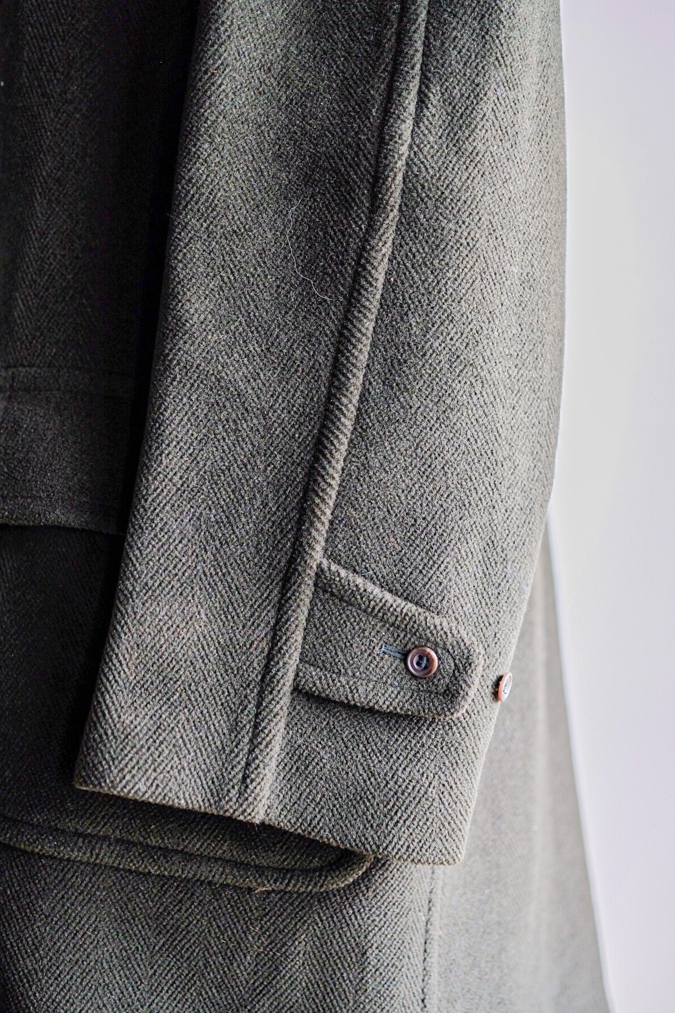 【~90's】Old INVERTERE Wool Duffle Coat "Moorbrook"