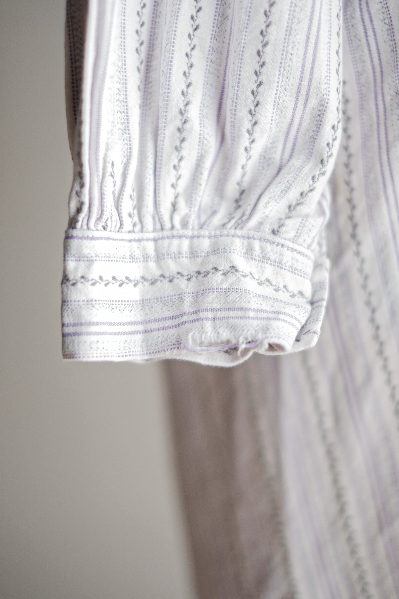 【~20's】French Vintage Grandpa Shirt