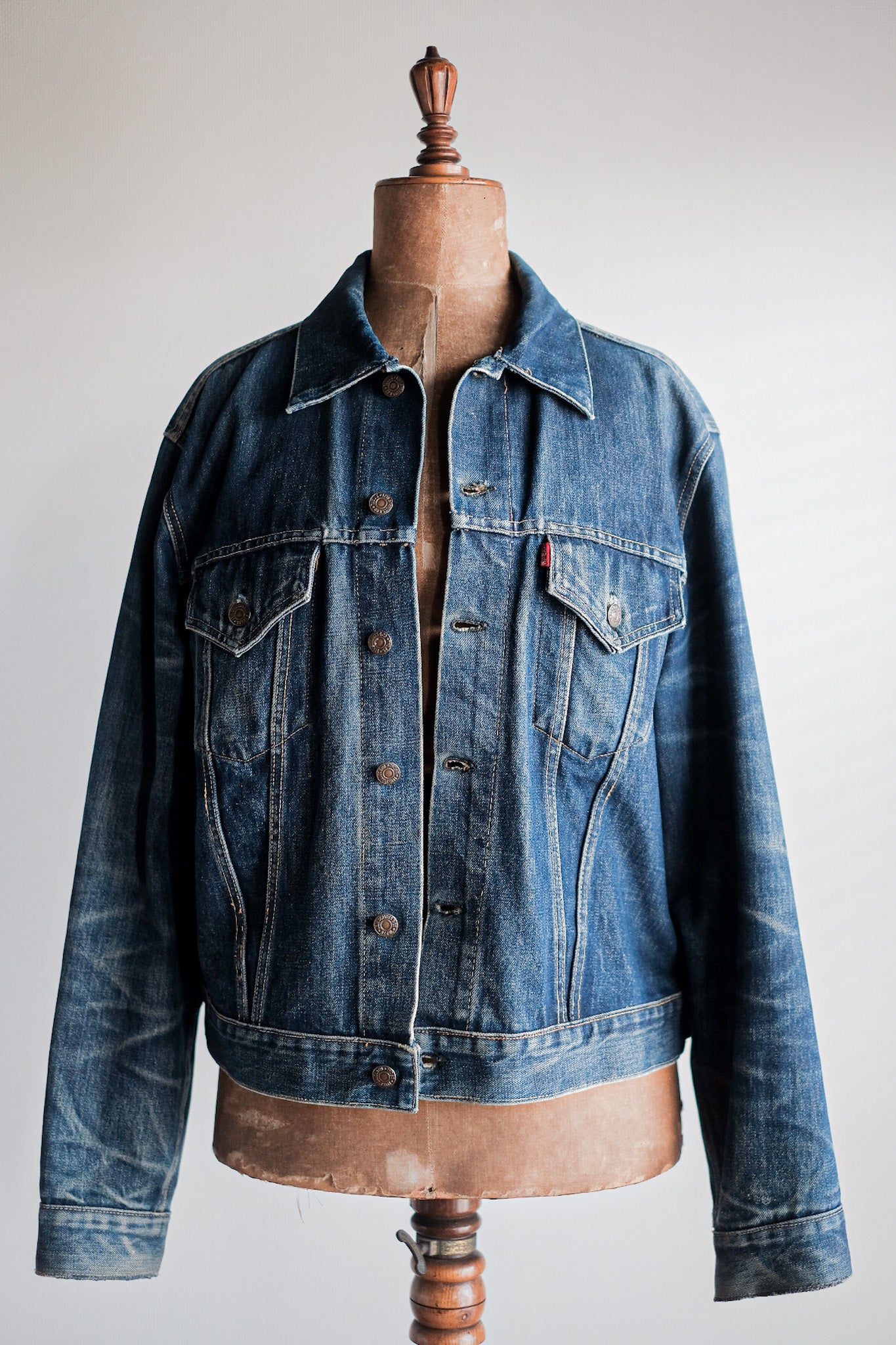【~60's】Vintage Levi's 557 Denim Jacket "Big E"