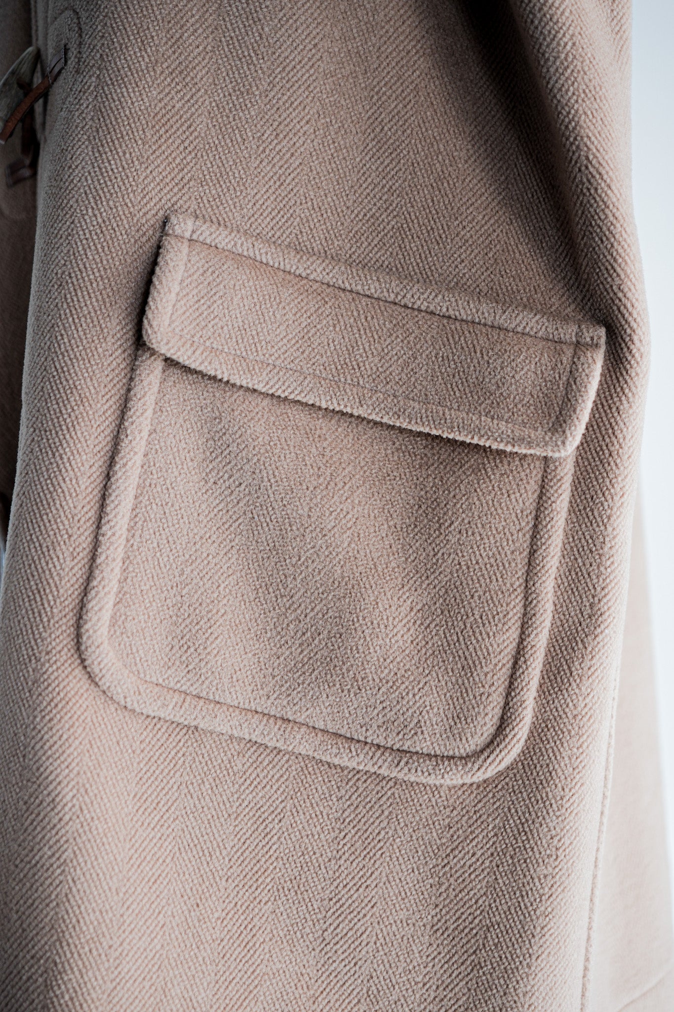 【~90's】Old INVERTERE Wool Duffle Coat "Moorbrook"
