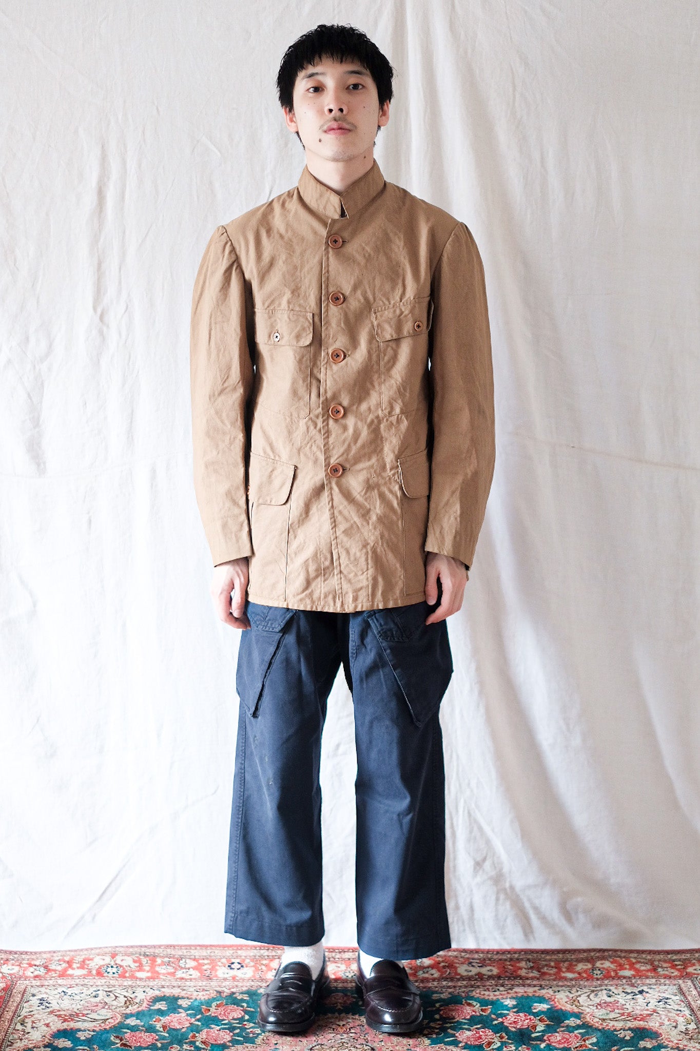 【~30's】French Army Colonial Jacket "Dead Stock"