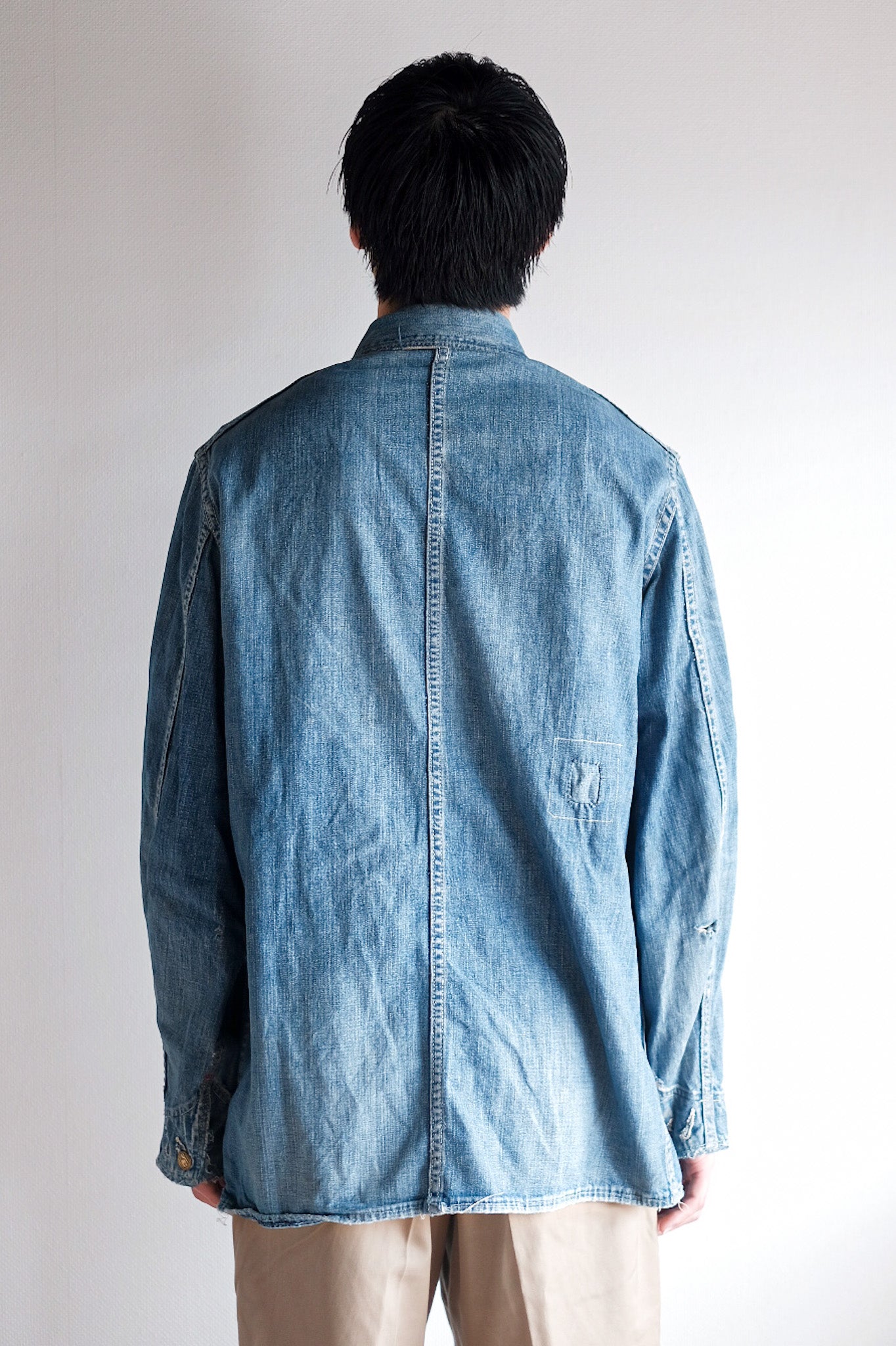 【~40's】American Vintage Denim Coverall "TEST by Rice-Stix"