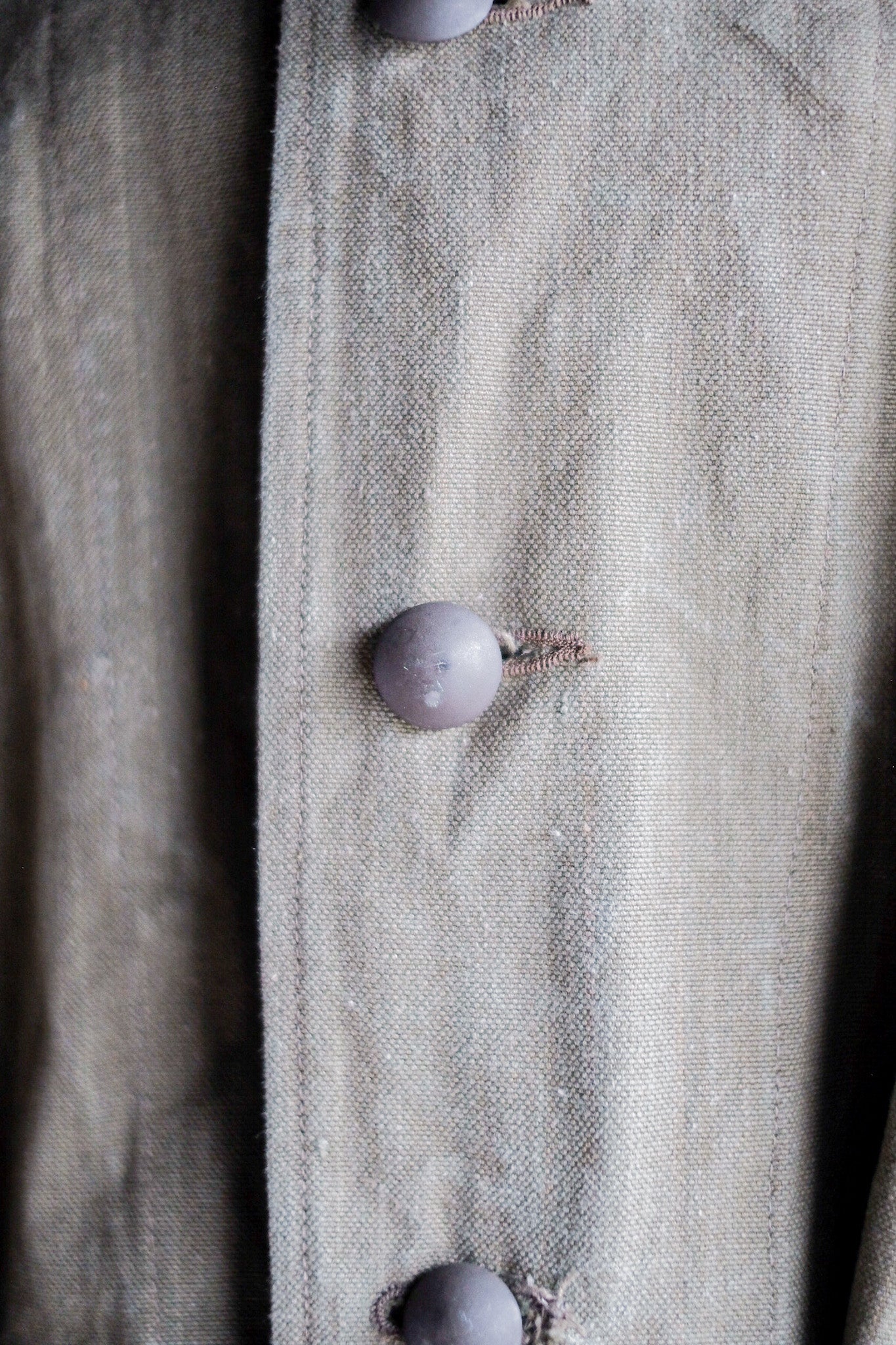 【~50's】French Army M35 Motorcycle Coat Size.2 "Dead Stock"