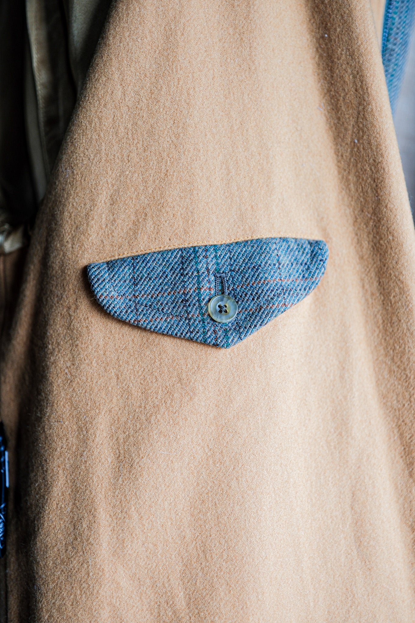 【~90's】Old INVERTERE Corduroy Collar Wool Jacket