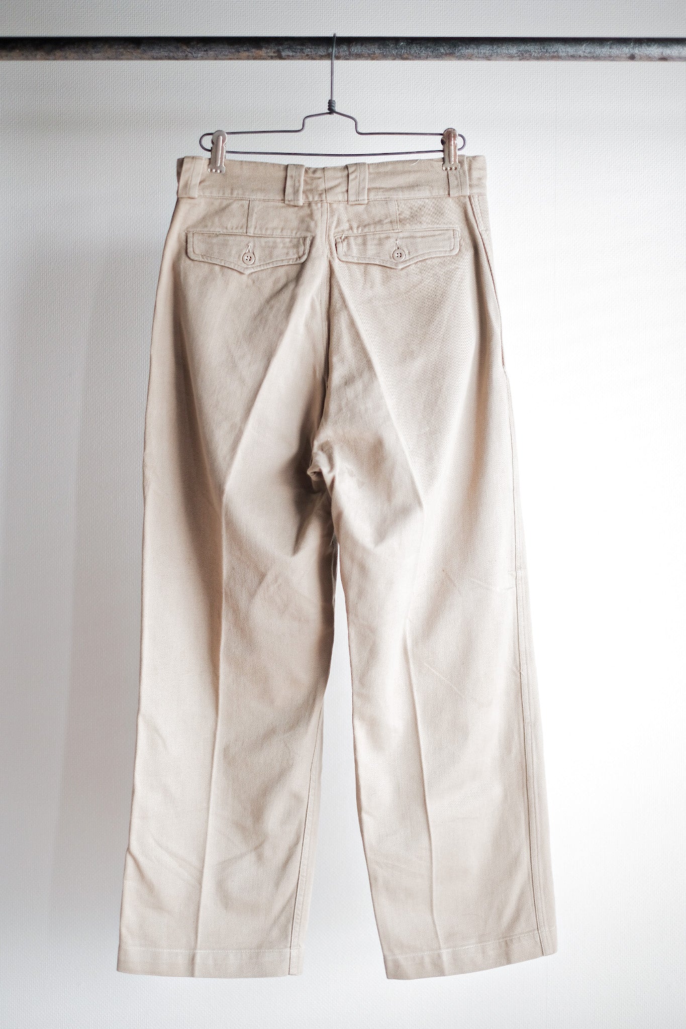 【~60's】French Army M52 Chino Trousers Size.11