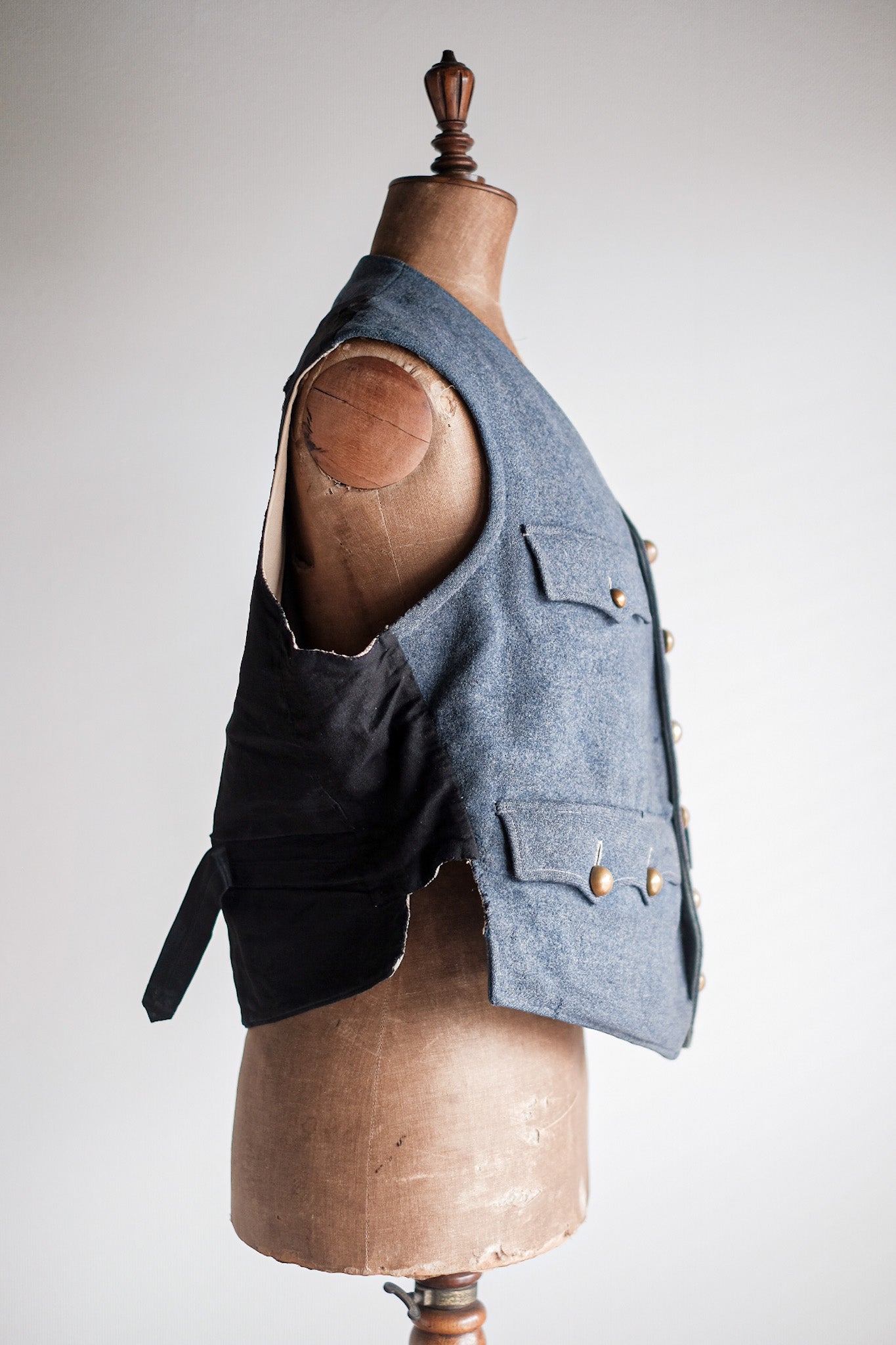 【~10's】WW1 French Army Wool Gilet