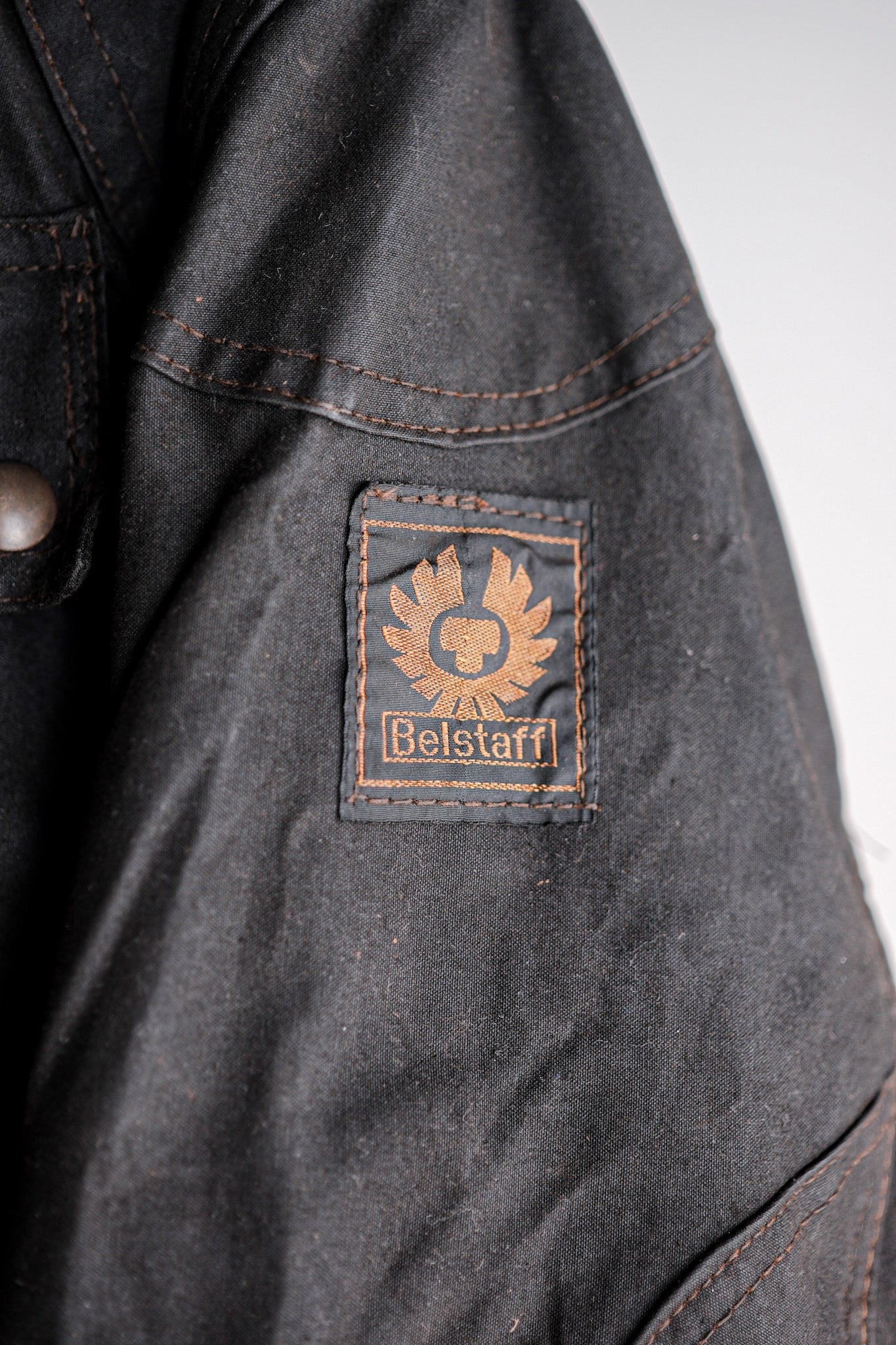 【~60's】Vintage Belstaff Waxed Jacket & Trousers Set Up Size.38 "TRIALMASTER"