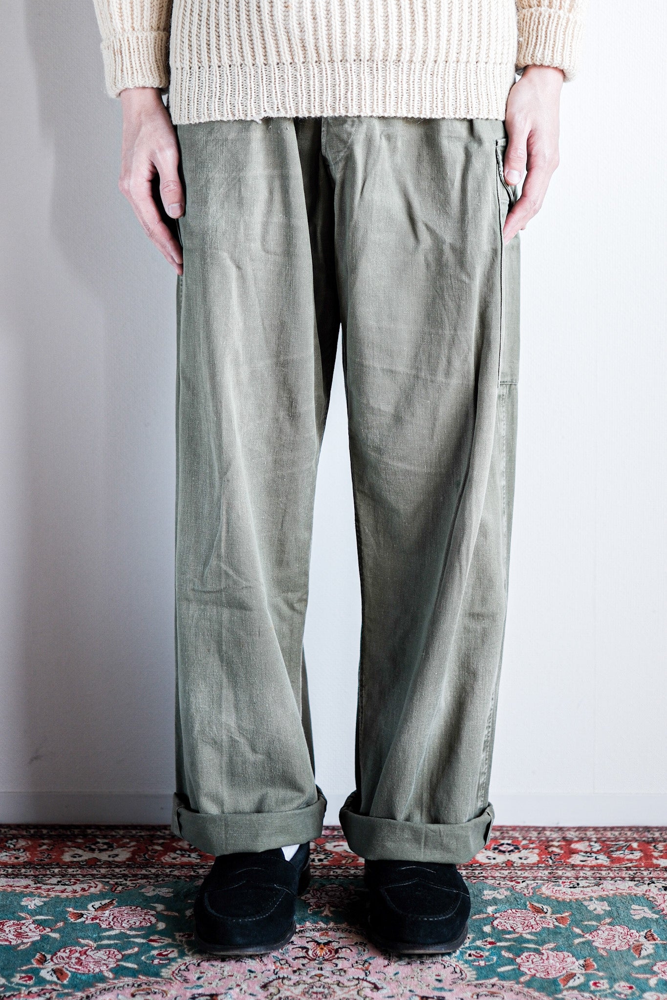 【~60's】British Army 1950 Pattern Gurkha Trousers