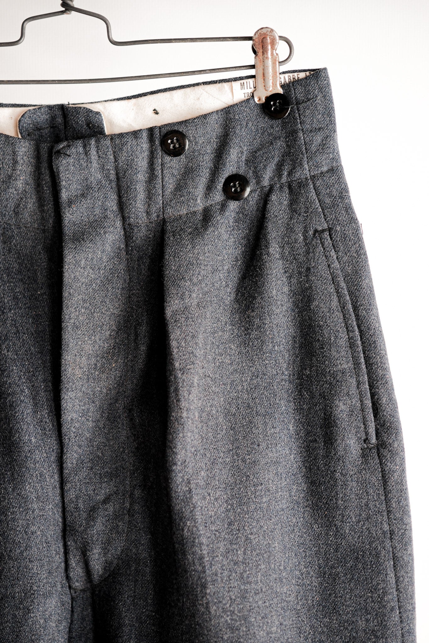 【~50's】Royal Canadian Air Force Wool Trousers Size.N21 "Dead Stock"