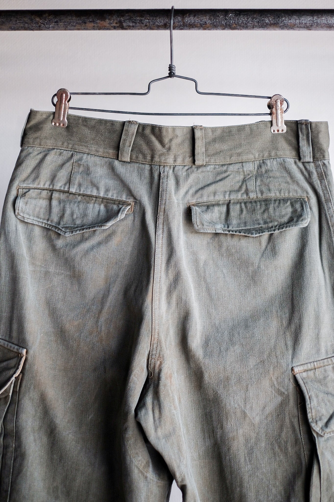 【~60's】French Army M47 Field Trousers Size.21