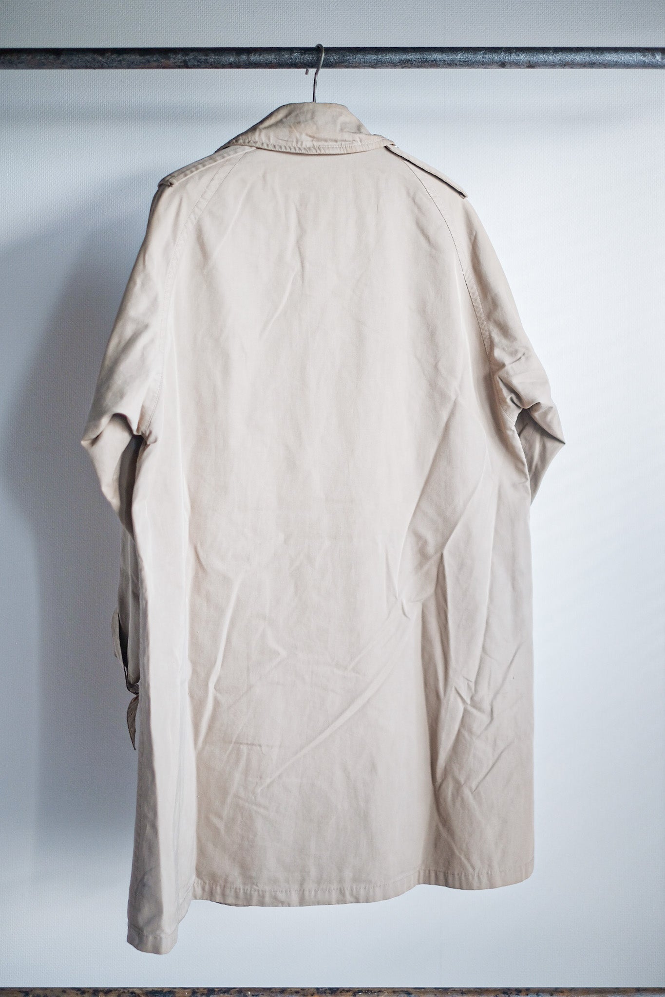 【~60's】Vintage Burberry's Single Raglan Trench Coat "COMMANDER Ⅱ"