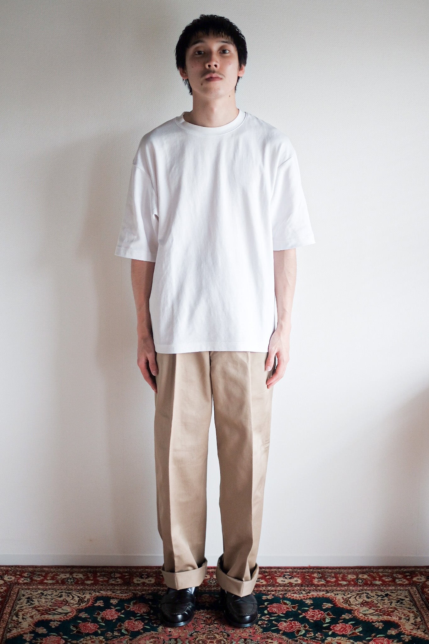 【~60's】French Army M52 Chino Trousers Size.80M "Dead Stock"