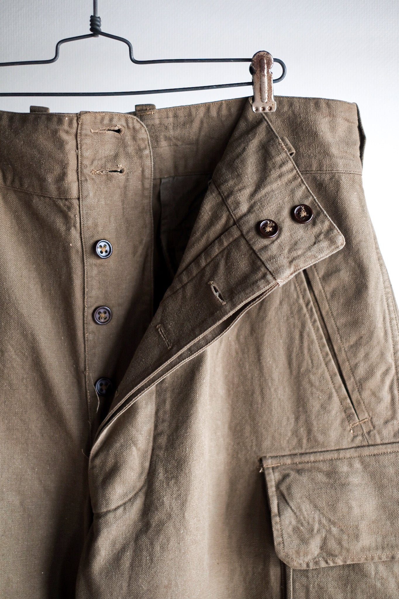 【~50's】French Army M47 Field Trousers Size.35 "Dead Stock"