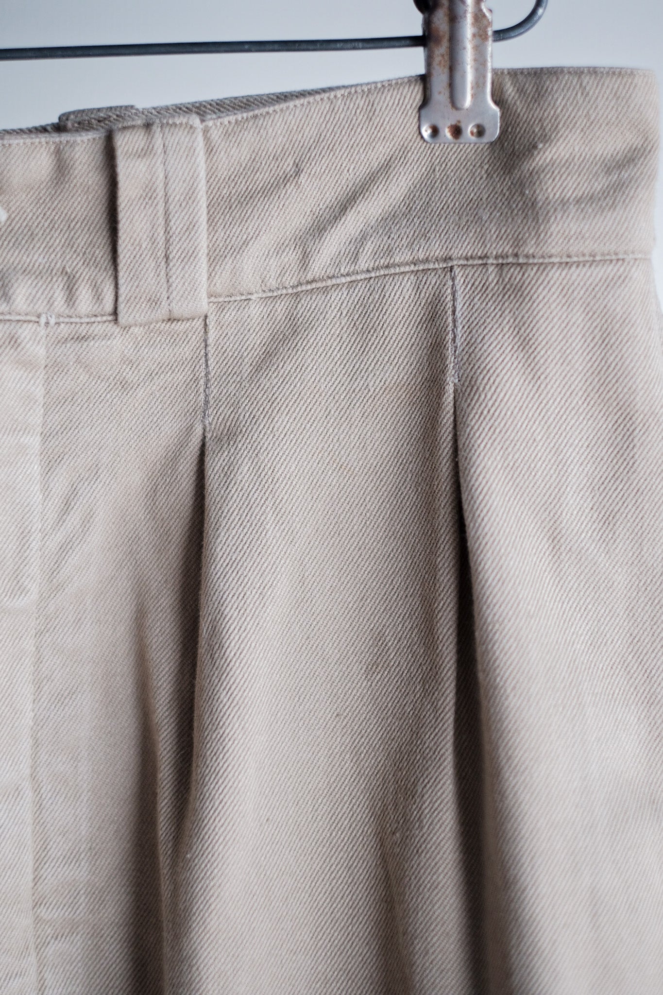 【~60's】French Army M52 Chino Trousers Size.11