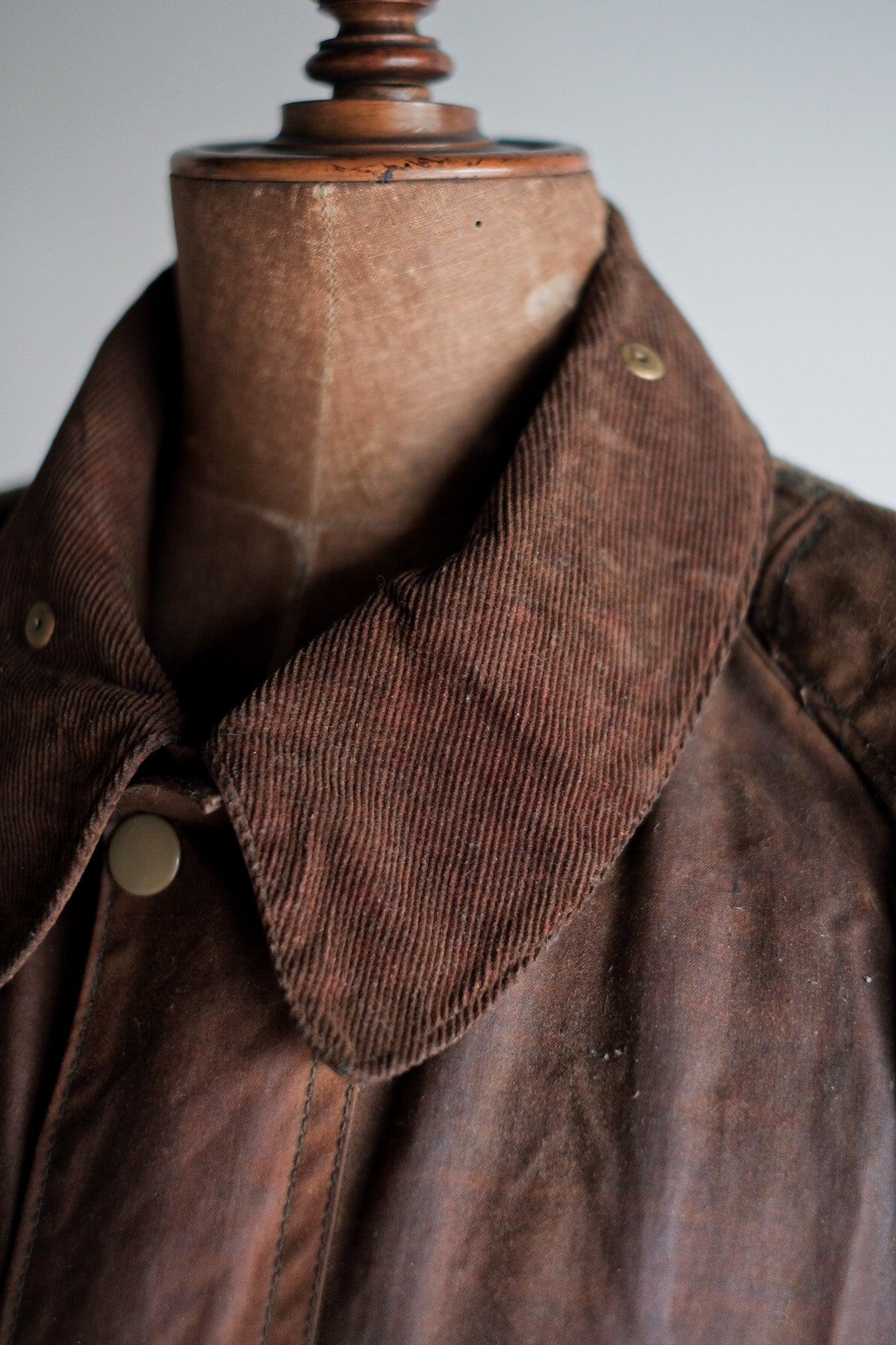 【~60's】Vintage Barbour "Solway Zipper" Yellow Label