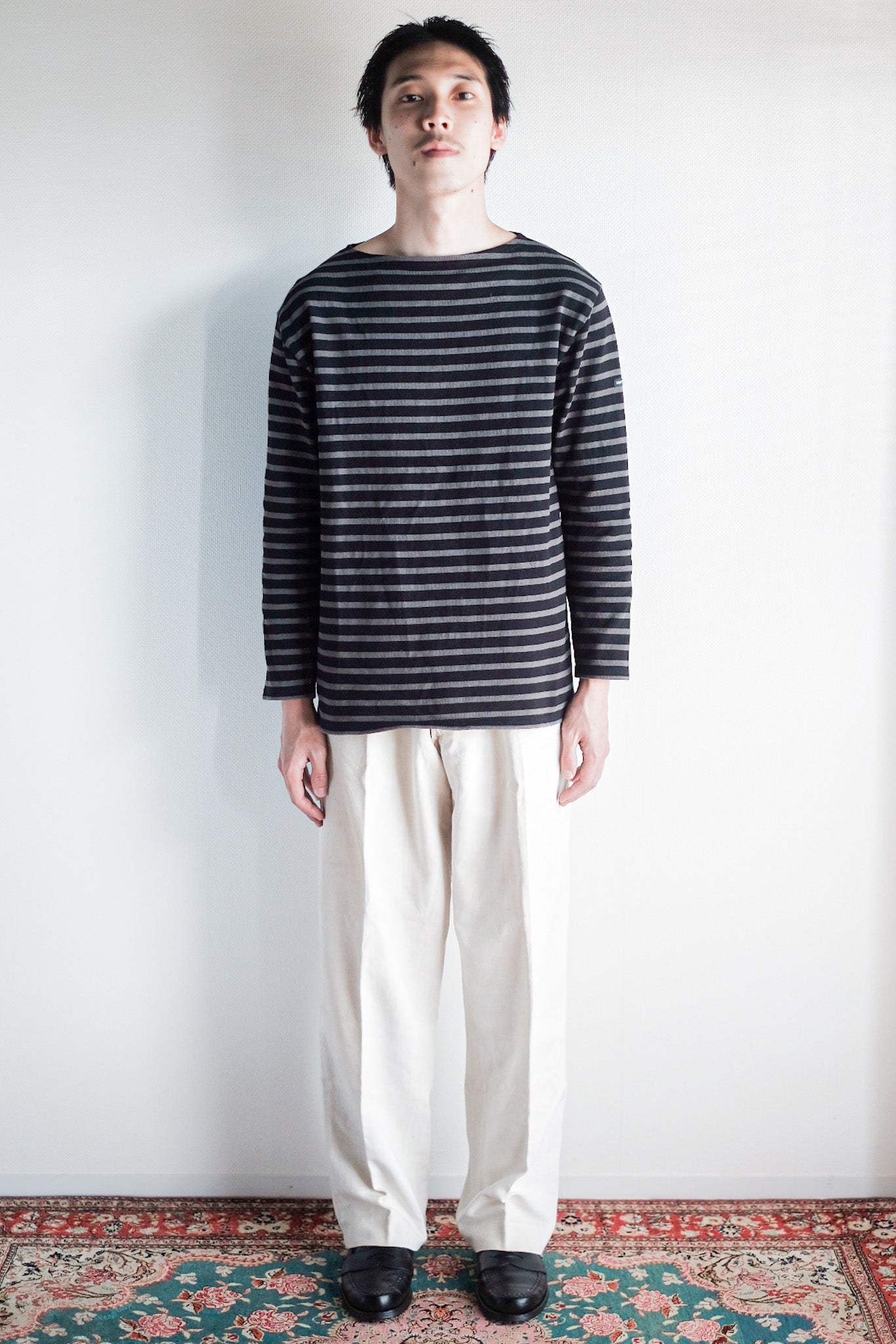 【~30's】French Vintage Linen Work Pants